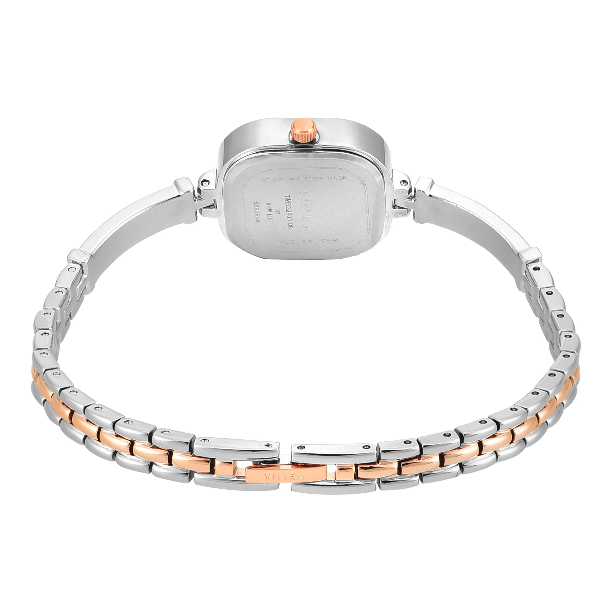TIMEX Pink Square Dial Analog Women's Watch - TWEL22903 - Image 5