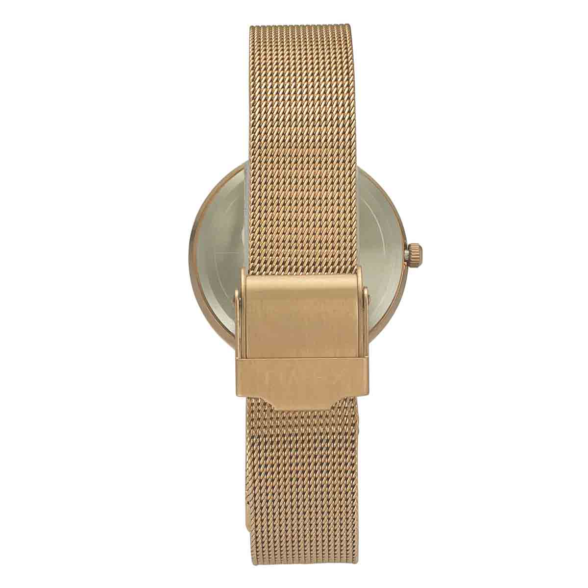 Timex Fashion Women's Blue Dial Round Case 3 Hands Function Watch -TWEL11824 - Image 3