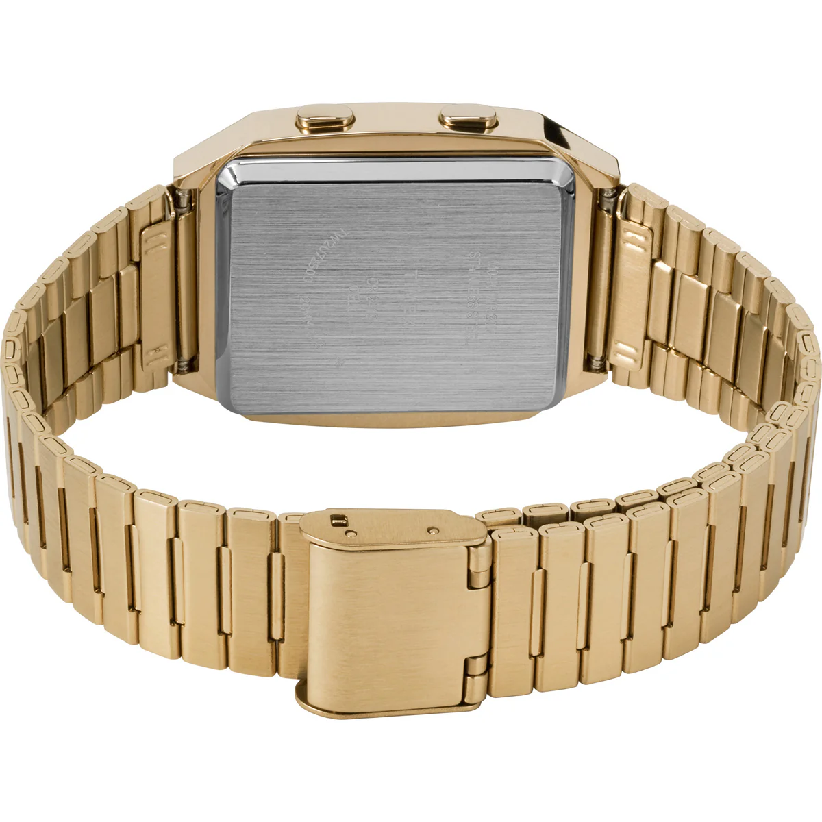 Q Timex Reissue Digital LCA 32.5mm Stainless Steel Bracelet Watch - Image 3