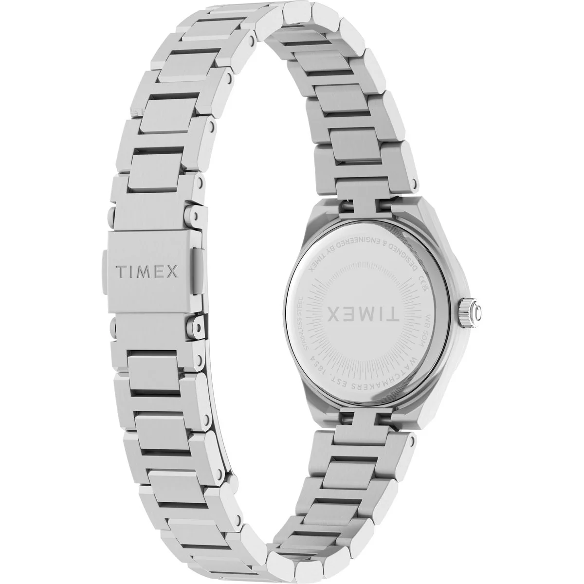 Timex Q Round 24mm Pink Dial Analog Women Watch - TW2Y77400UJ - Image 5