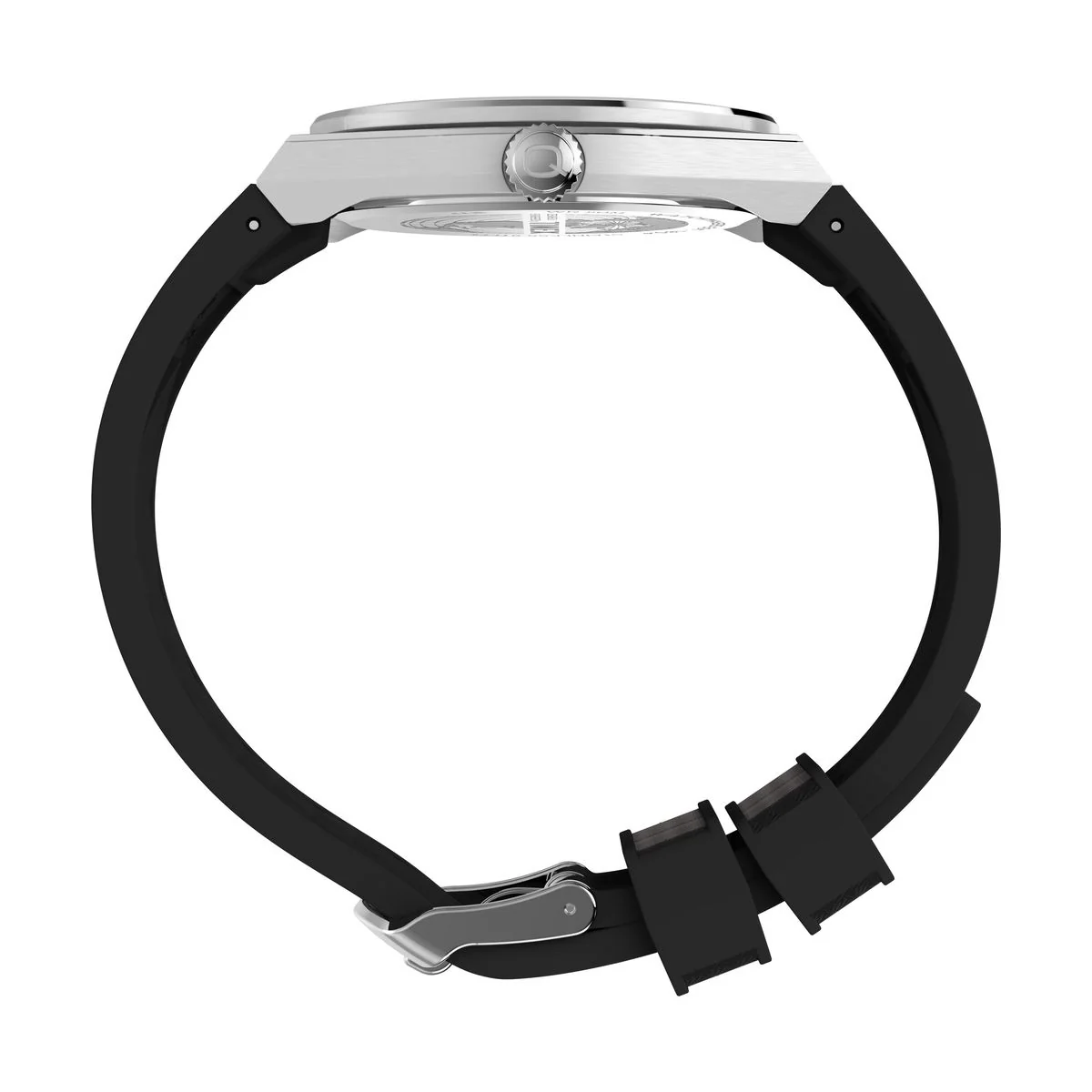 Timex Q Round 39mm Black Dial Analog Men Watch - TW2Y24900UJ - Image 2
