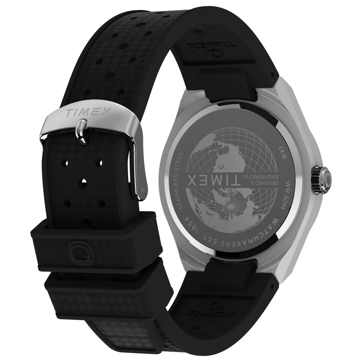 Timex Q Round 39mm Black Dial Analog Men Watch - TW2Y24900UJ - Image 5