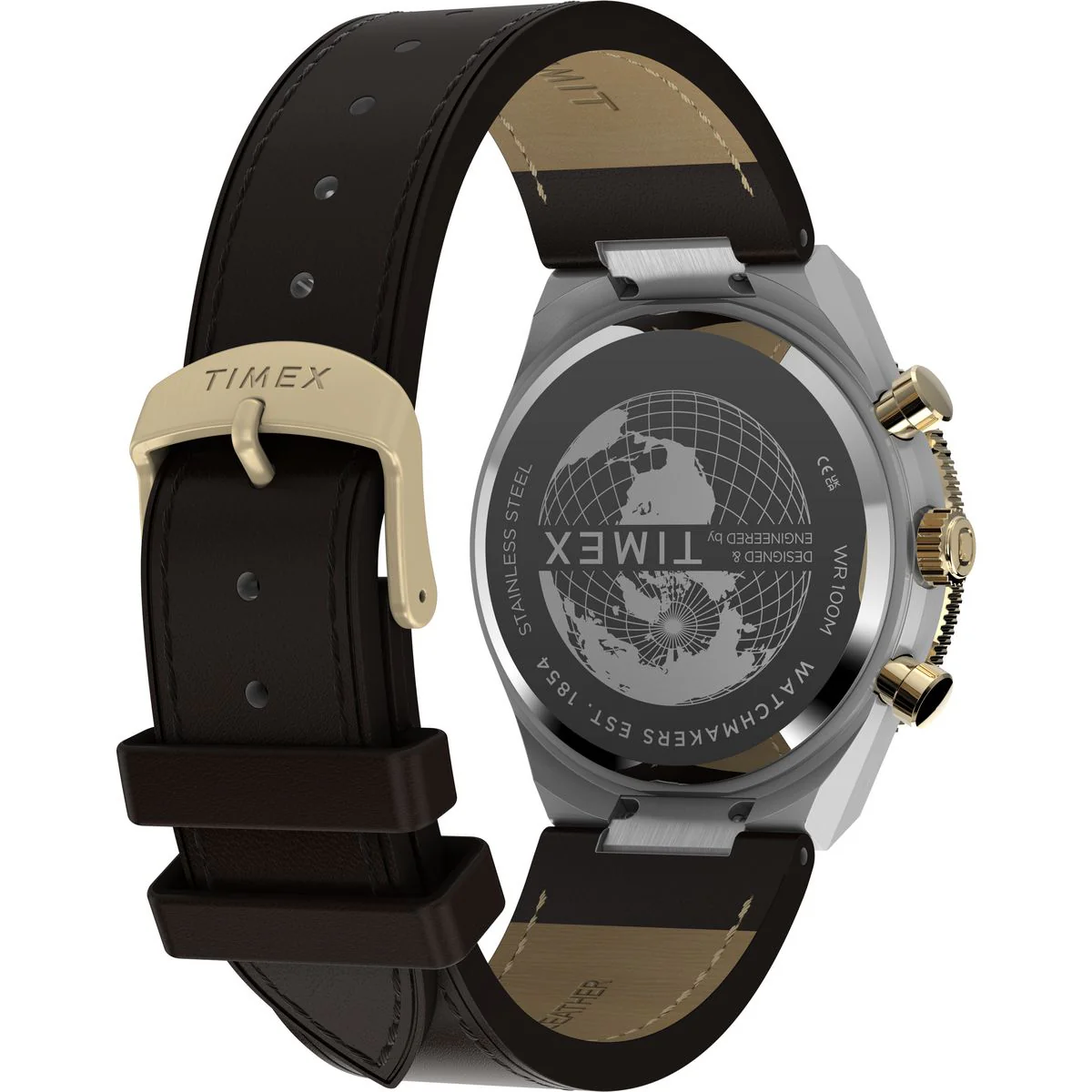Timex Q Round 40mm Black Dial Analog Men Watch - TW2Y56000UJ - Image 5
