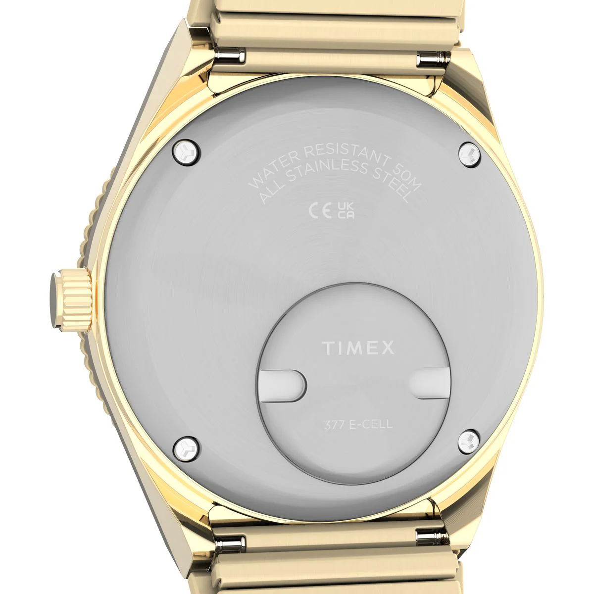 Timex Q Sport Round 30mm Beige Dial Analog Women Watch - TW2Y57500UJ - Image 4