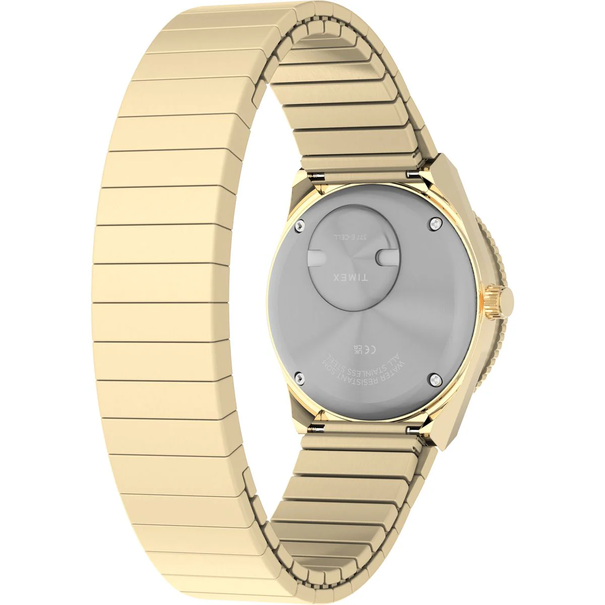 Timex Q Sport Round 30mm Beige Dial Analog Women Watch - TW2Y57500UJ - Image 5
