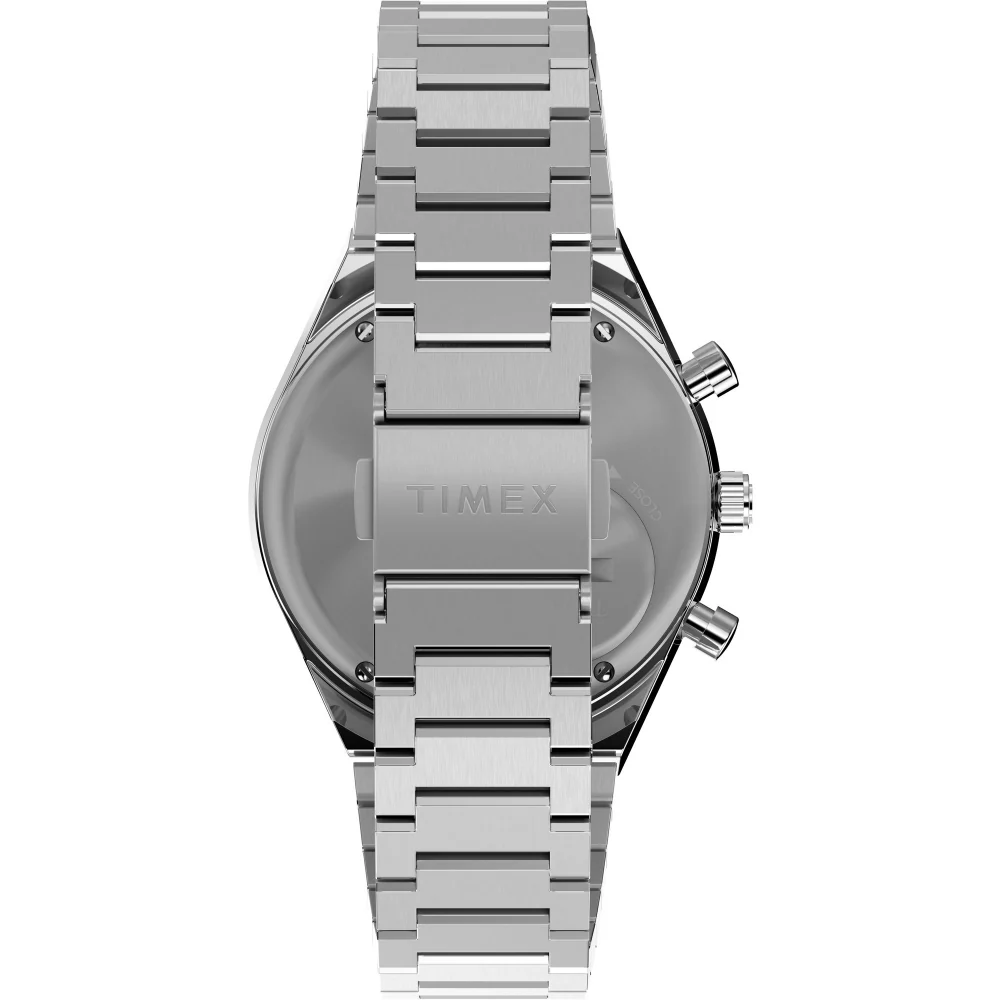 Q Timex 40mm Stainless Steel Bracelet Watch - Image 4