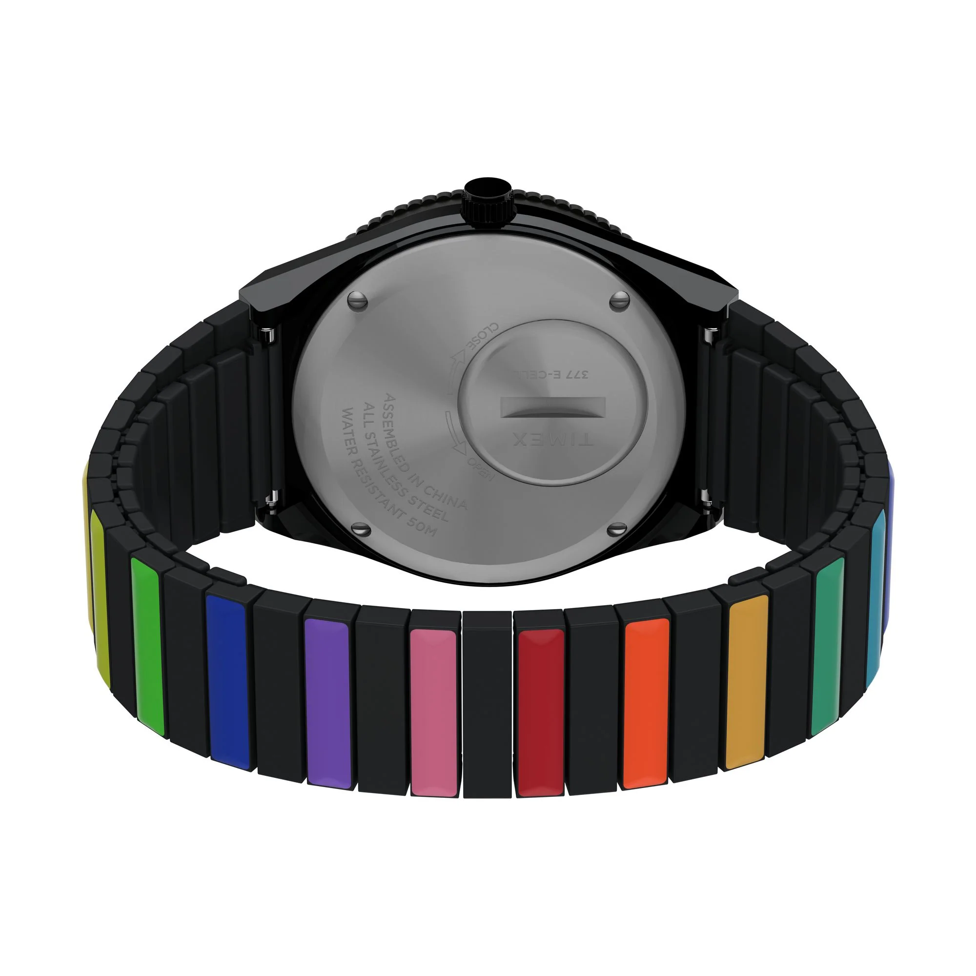 TIMEX Q Timex Women Black Round Dial Analog Watch - TW2V65900UJ - Image 3