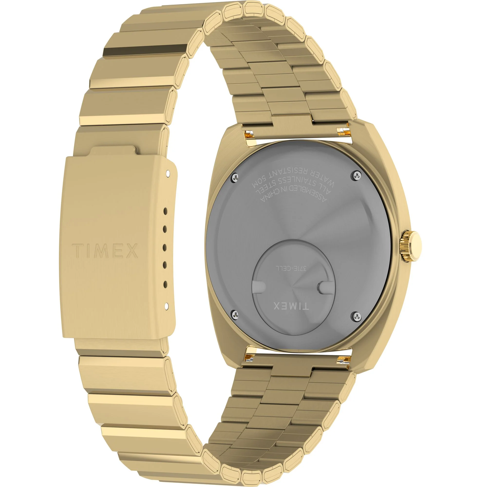 TIMEX Q Vintage-Inspired Black Round Dial Analog Men's Watch - TW2Y34400UJ - Image 5