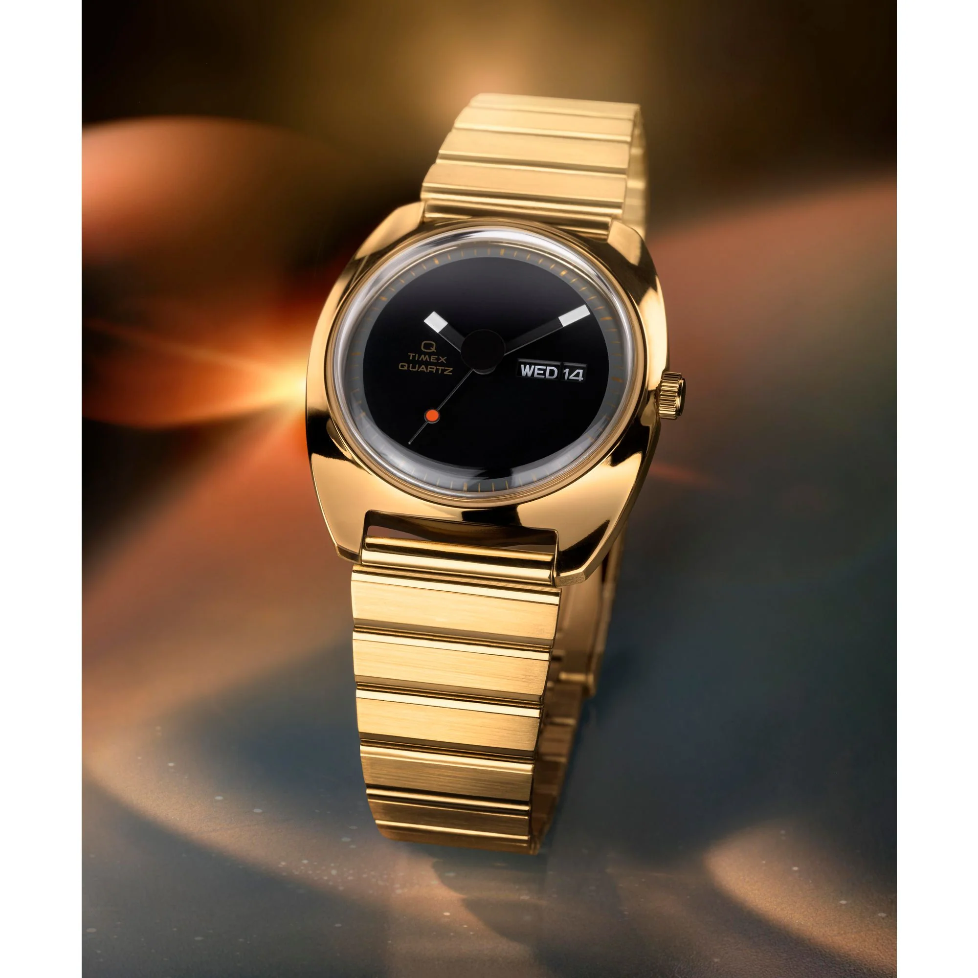 TIMEX Q Vintage-Inspired Black Round Dial Analog Men's Watch - TW2Y34400UJ - Image 6