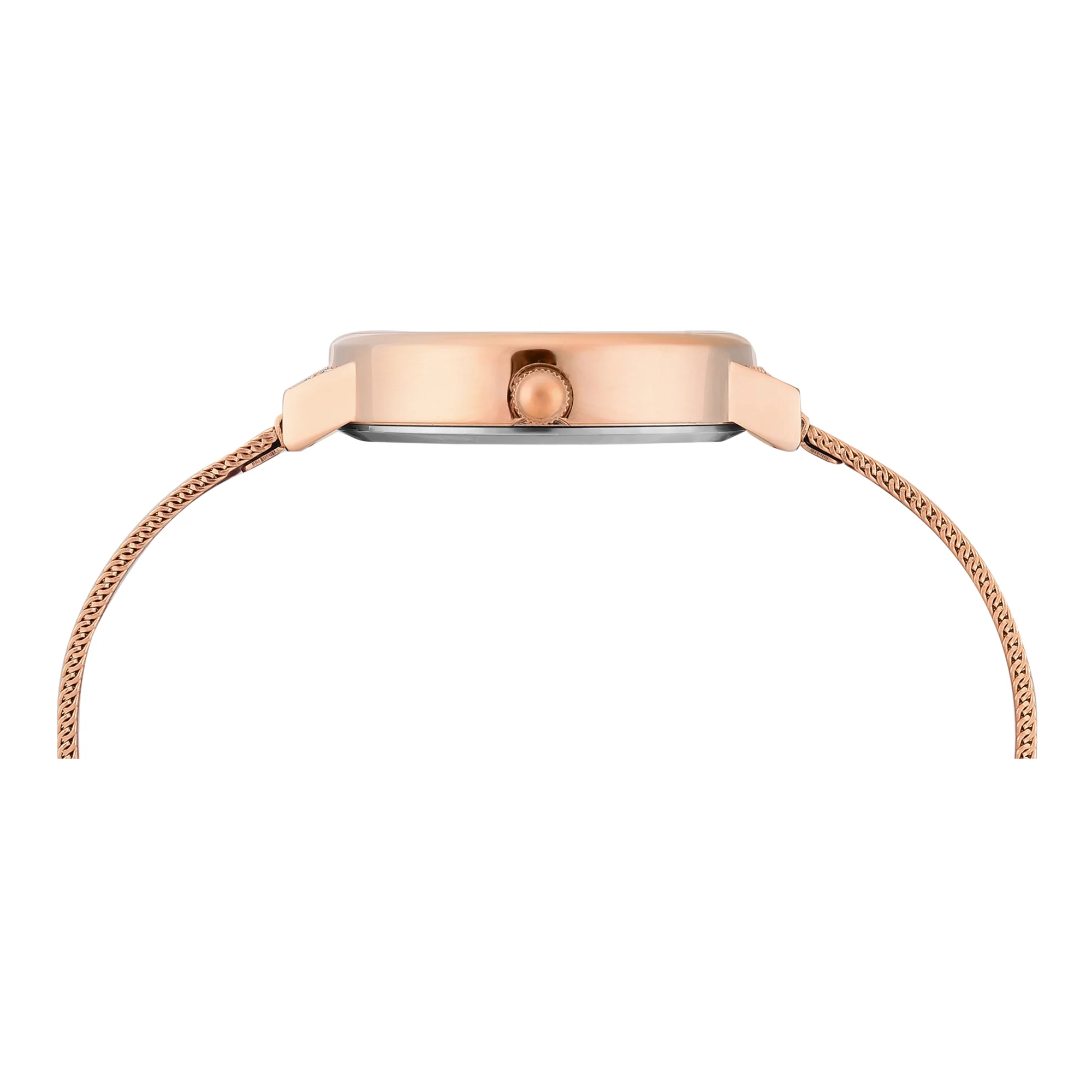 TIMEX Rose Gold Round Dial Analog Women's Watch - TWEL22402 - Image 3