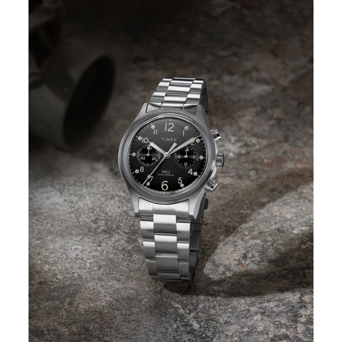 Timex Round 40mm Black Dial Analog Men Watch - TW2Y71000UJ - Image 6