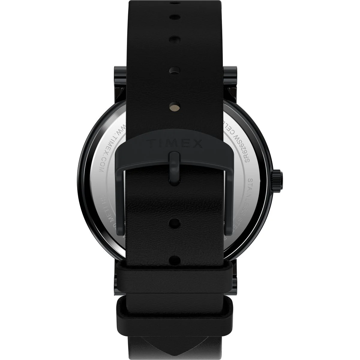 Timex Round 42mm Black Dial Analog Men Watch - TW2Y69200UJ - Image 3