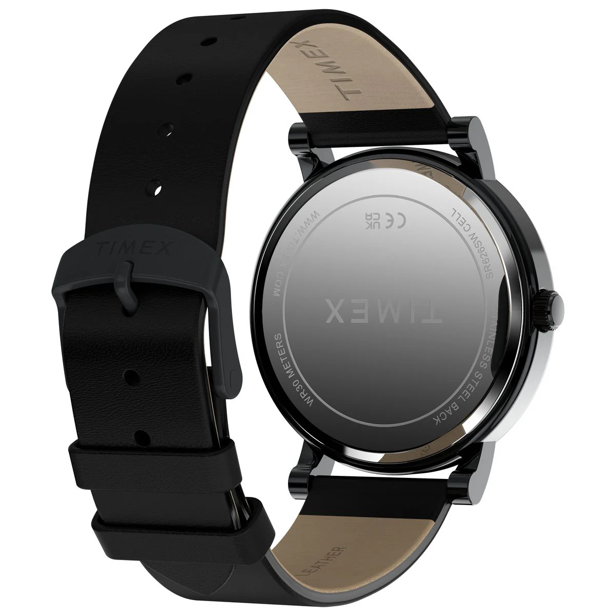 Timex Round 42mm Black Dial Analog Men Watch - TW2Y69200UJ - Image 5