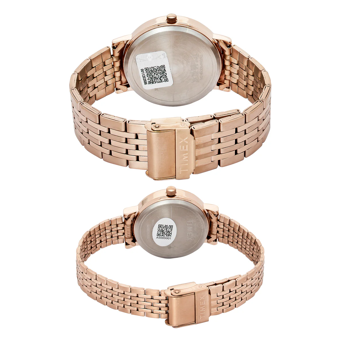 TIMEX Round Brown Dial Analog Pair's Watch - TW00PR328 - Image 3