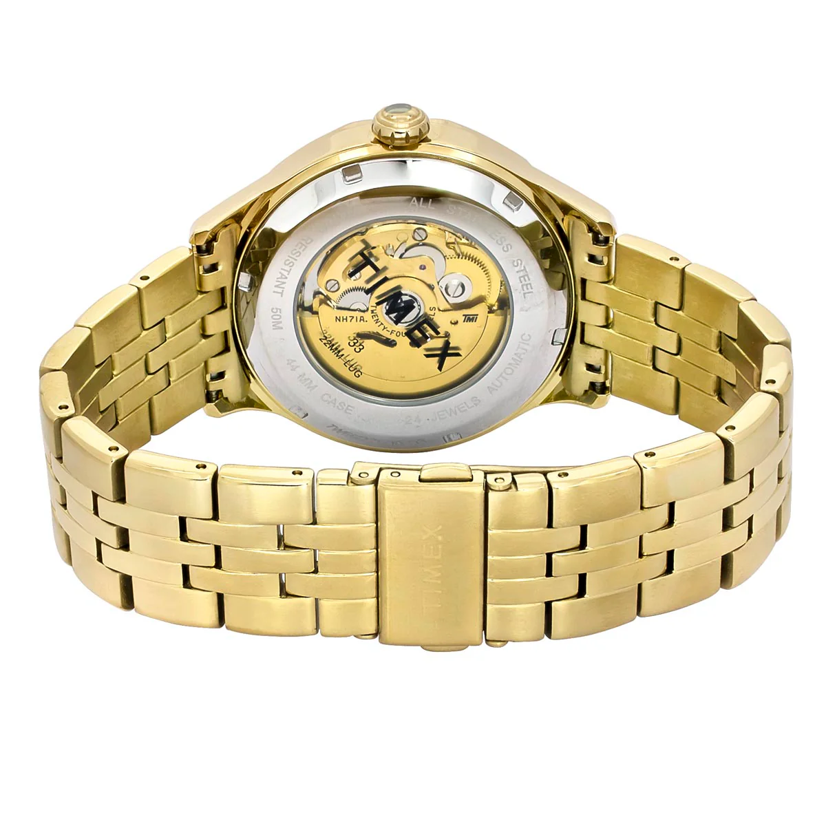 TIMEX Round Champagne Dial Analog Automatic Men's Watch - TWEG27600 - Image 3