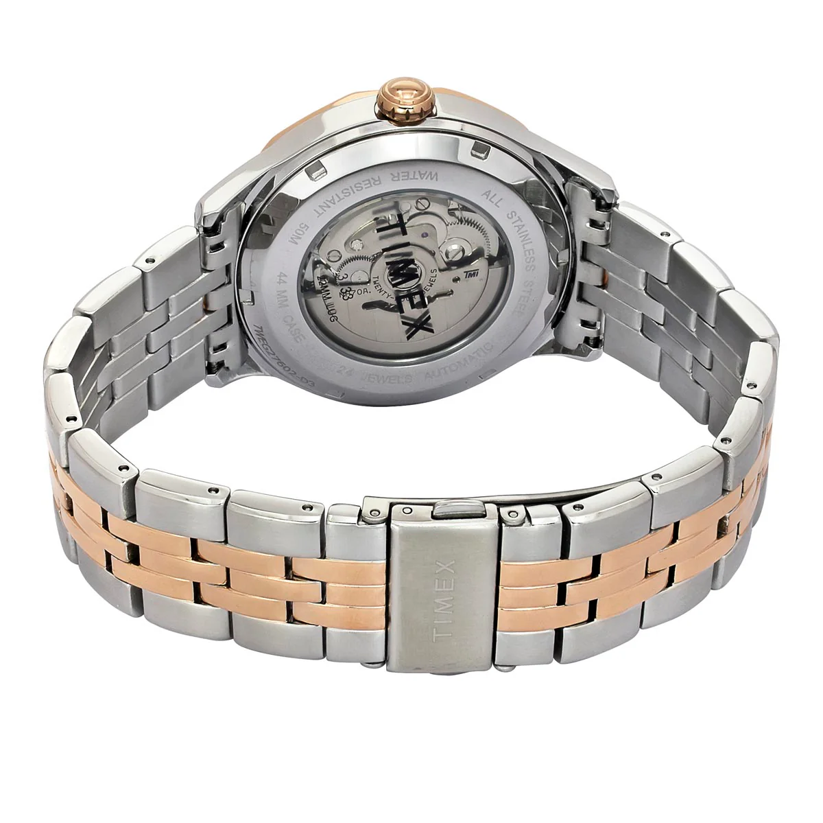 TIMEX Round Green Dial Analog Automatic Men's Watch - TWEG27602 - Image 3