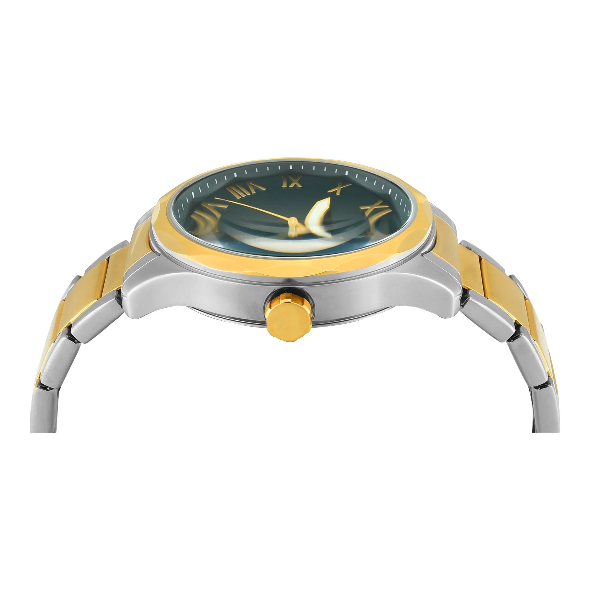 TIMEX Round Green Dial Analog Men's Watch - TW0TG7641 - Image 4