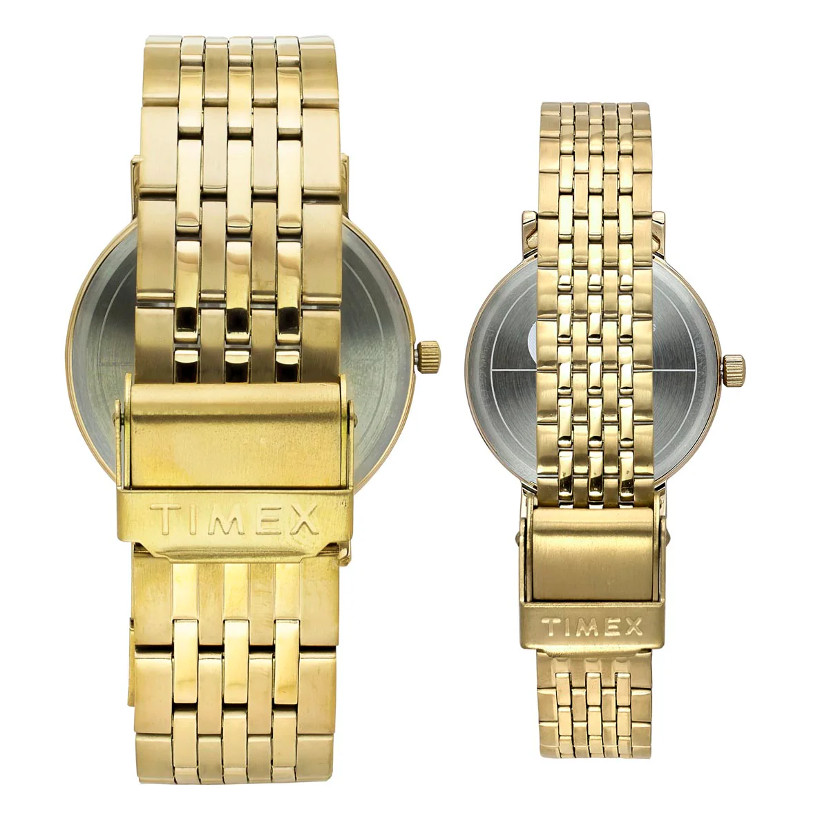 TIMEX Round Green Dial Analog Pair's Watch - TW00PR327 - Image 4