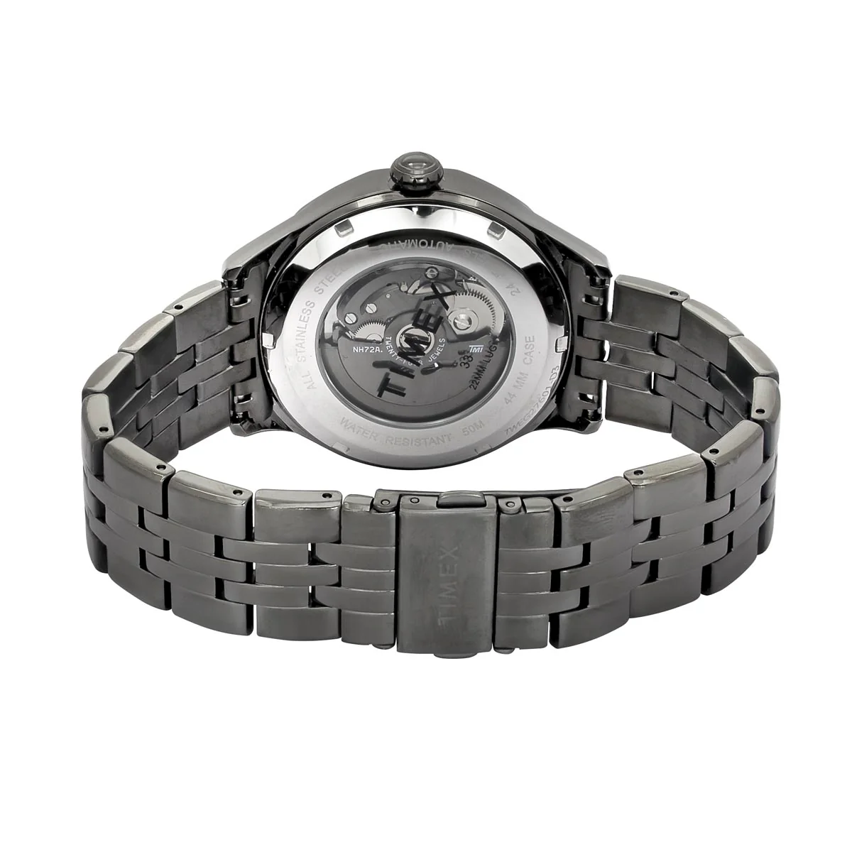 TIMEX Round Grey Dial Analog Automatic Men's Watch - TWEG27601 - Image 3