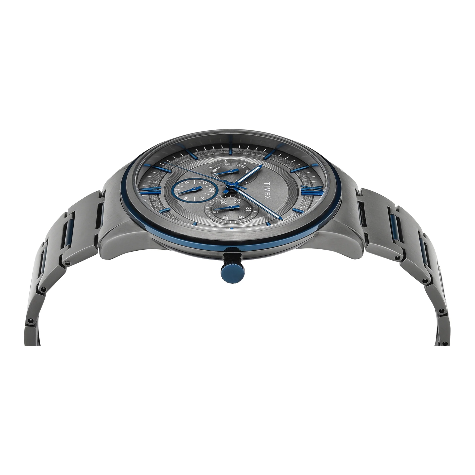 TIMEX Round Grey Dial Analog Men's Watch - TWEG28003 - Image 5