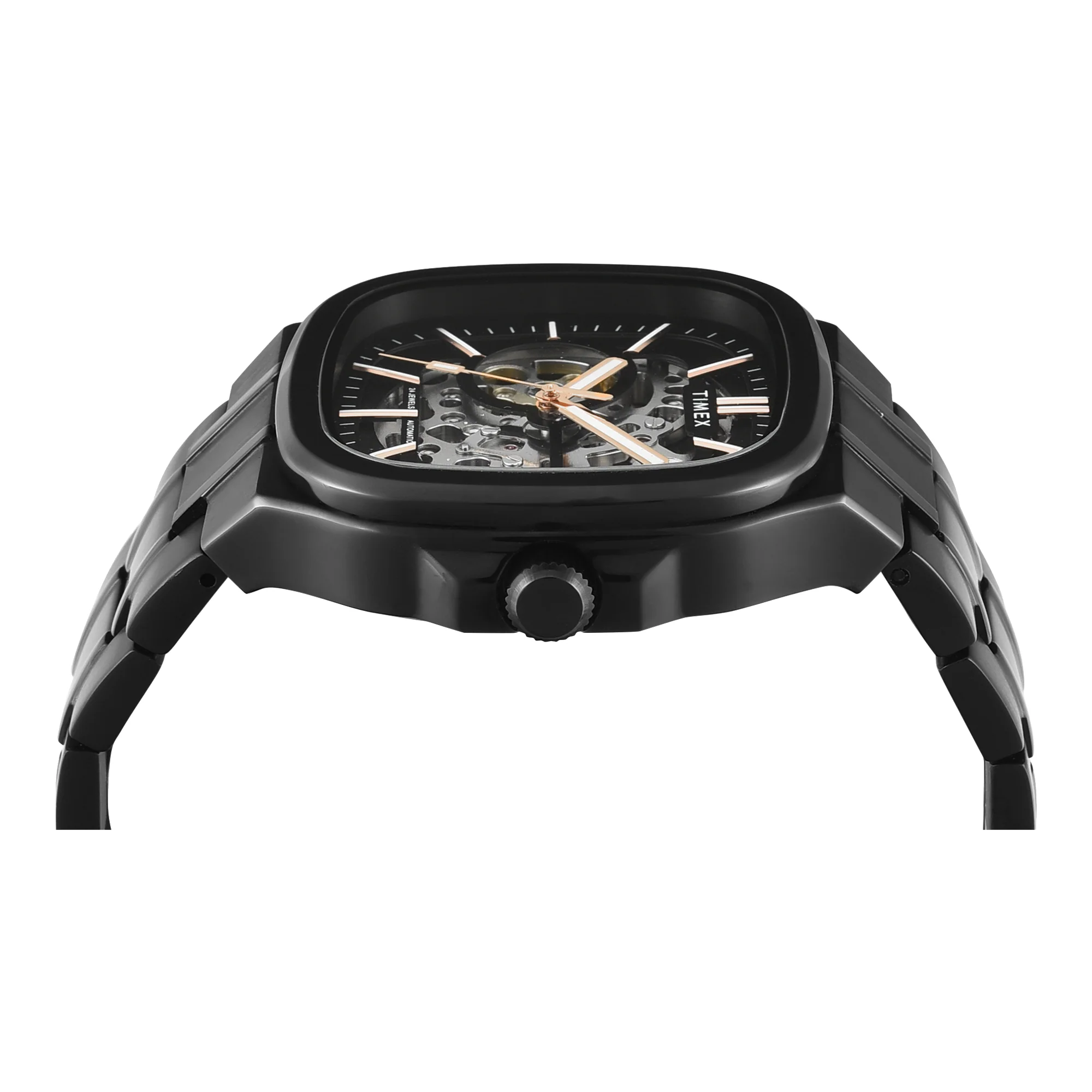 TIMEX Signio Black Square Dial Analog Men's Watch - TWEG31902 - Image 5