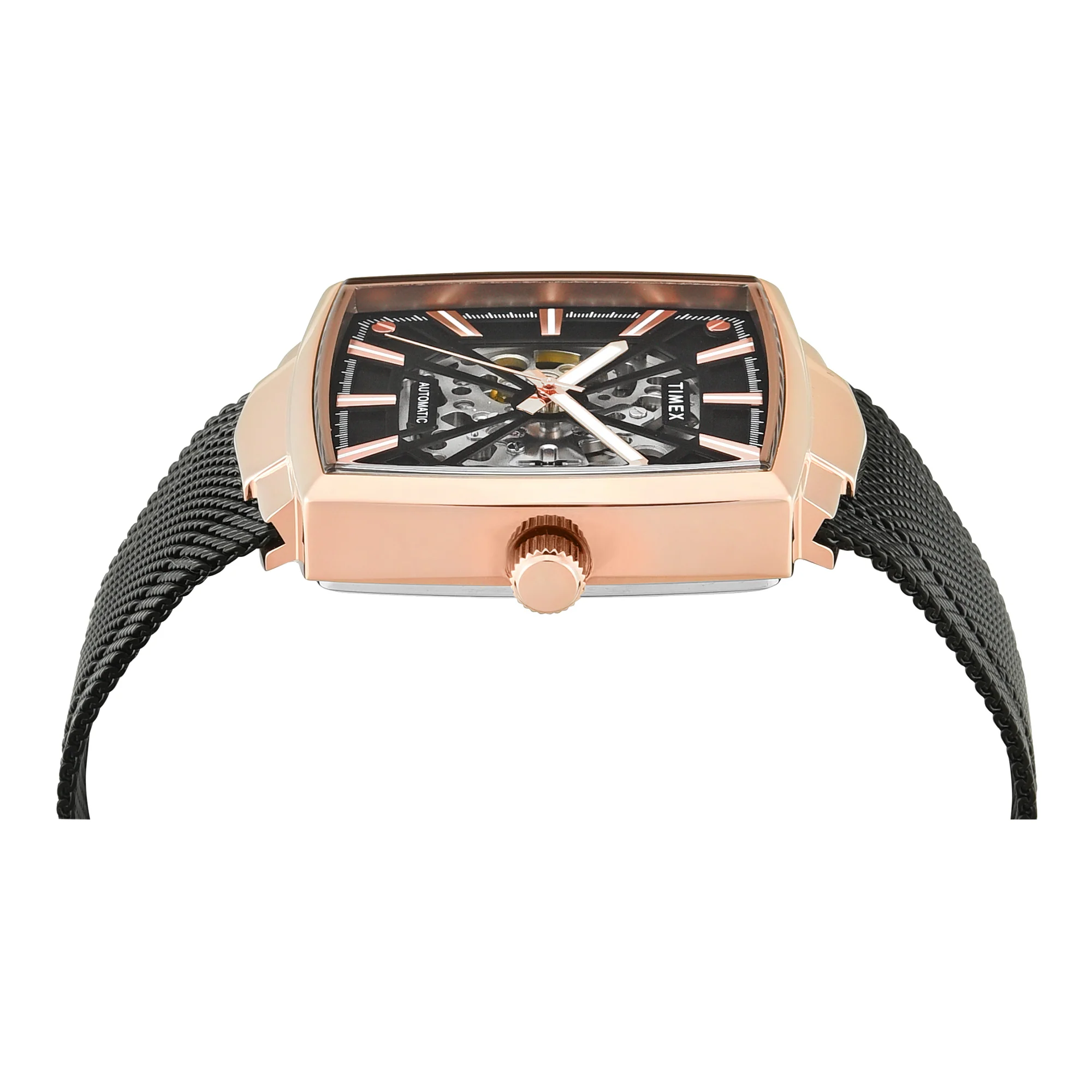 TIMEX Signio Black Square Dial Analog Men's Watch - TWEG32003 - Image 5