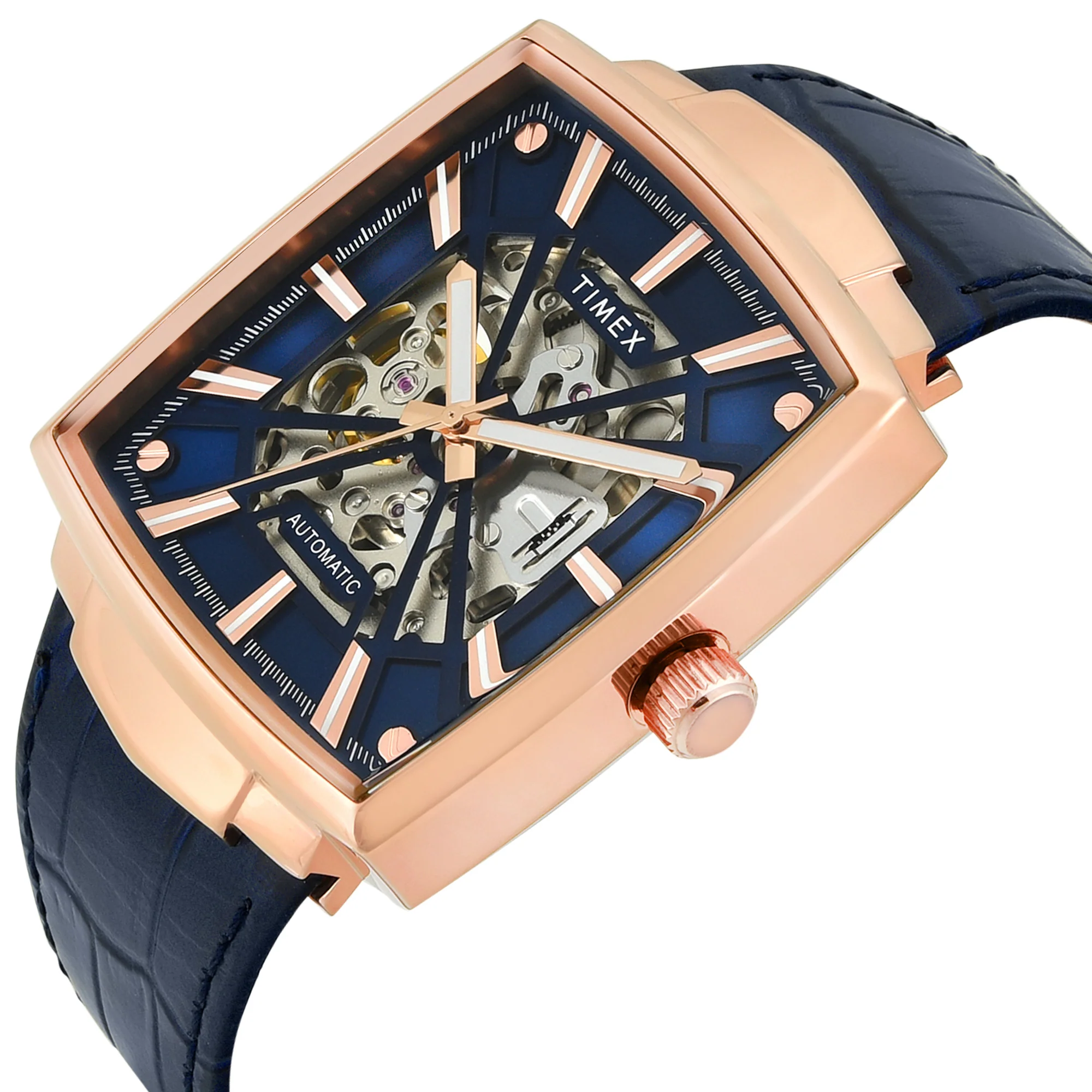 TIMEX Signio Blue Square Dial Analog Men's Watch - TWEG32001 - Image 3