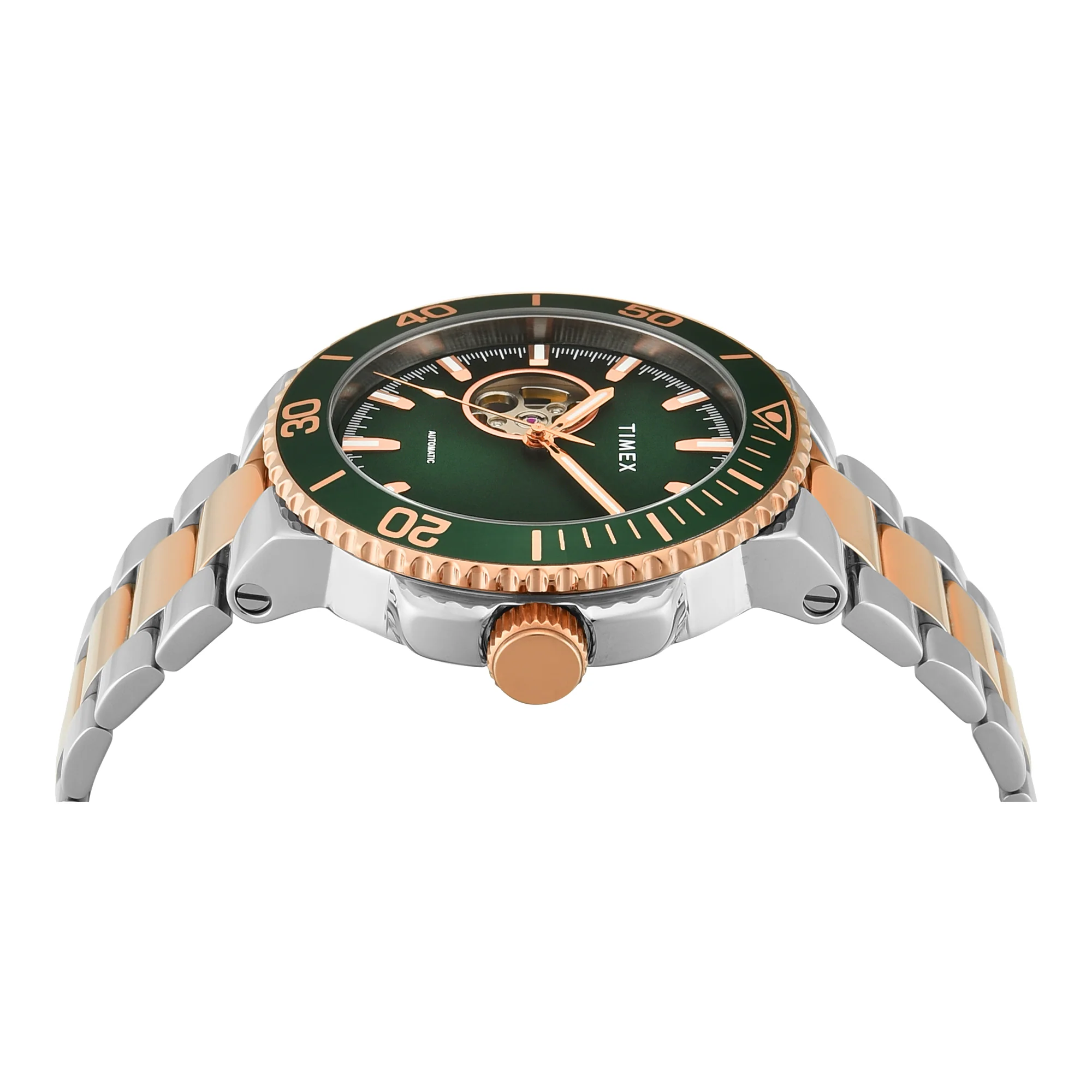 TIMEX Signio Green Round Dial Analog Men's Watch - TWEG31701 - Image 5
