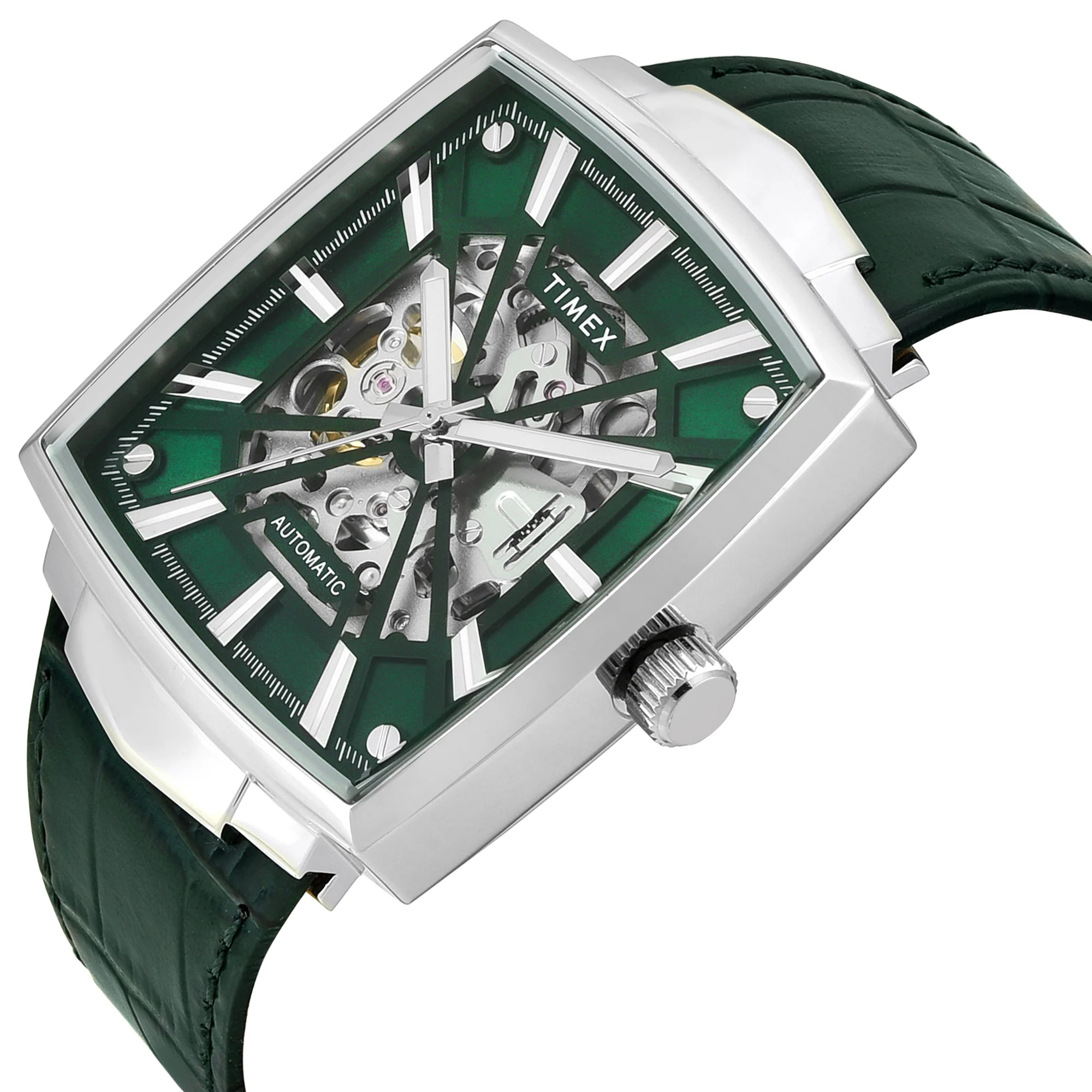 TIMEX Signio Green Square Dial Analog Men's Watch - TWEG32000 - Image 3
