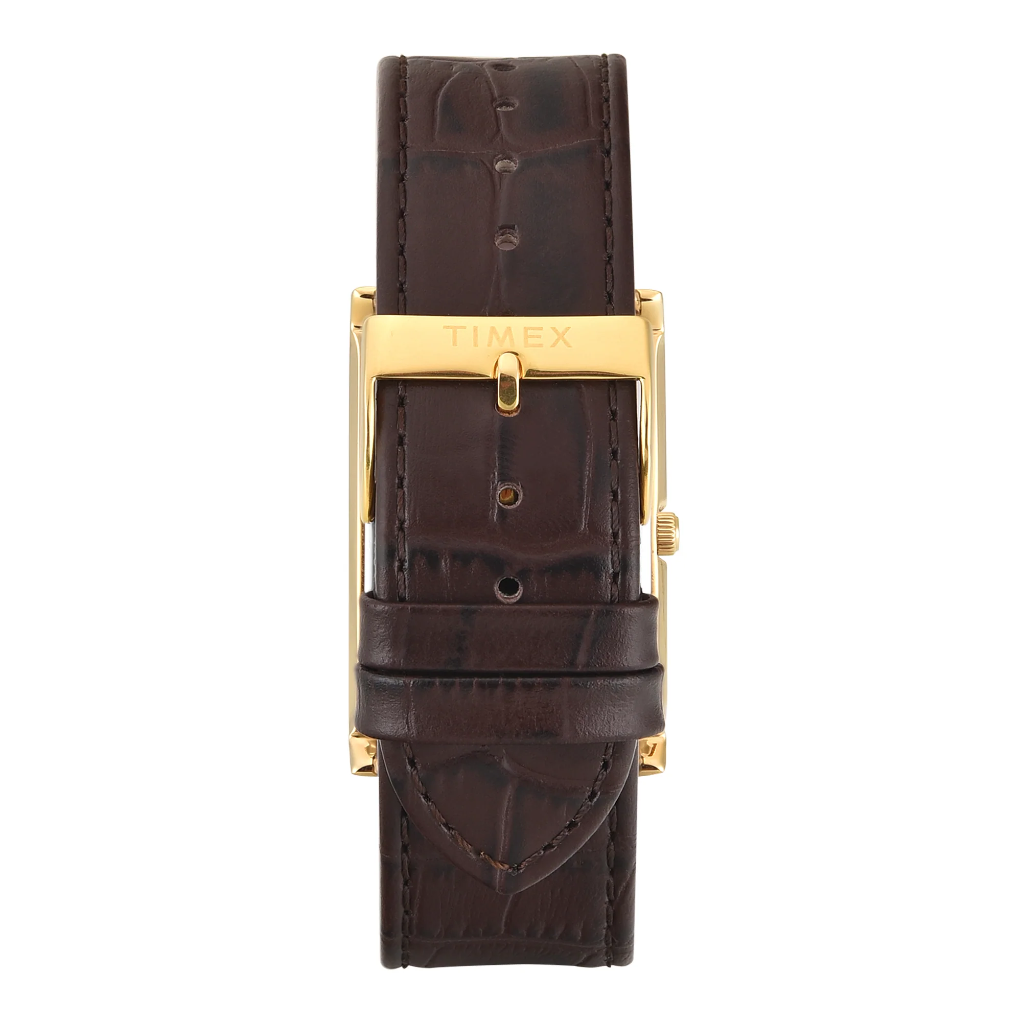 Timex Signio Rectangle 28mm White Dial Analog Men Watch - TWEG34300 - Image 6