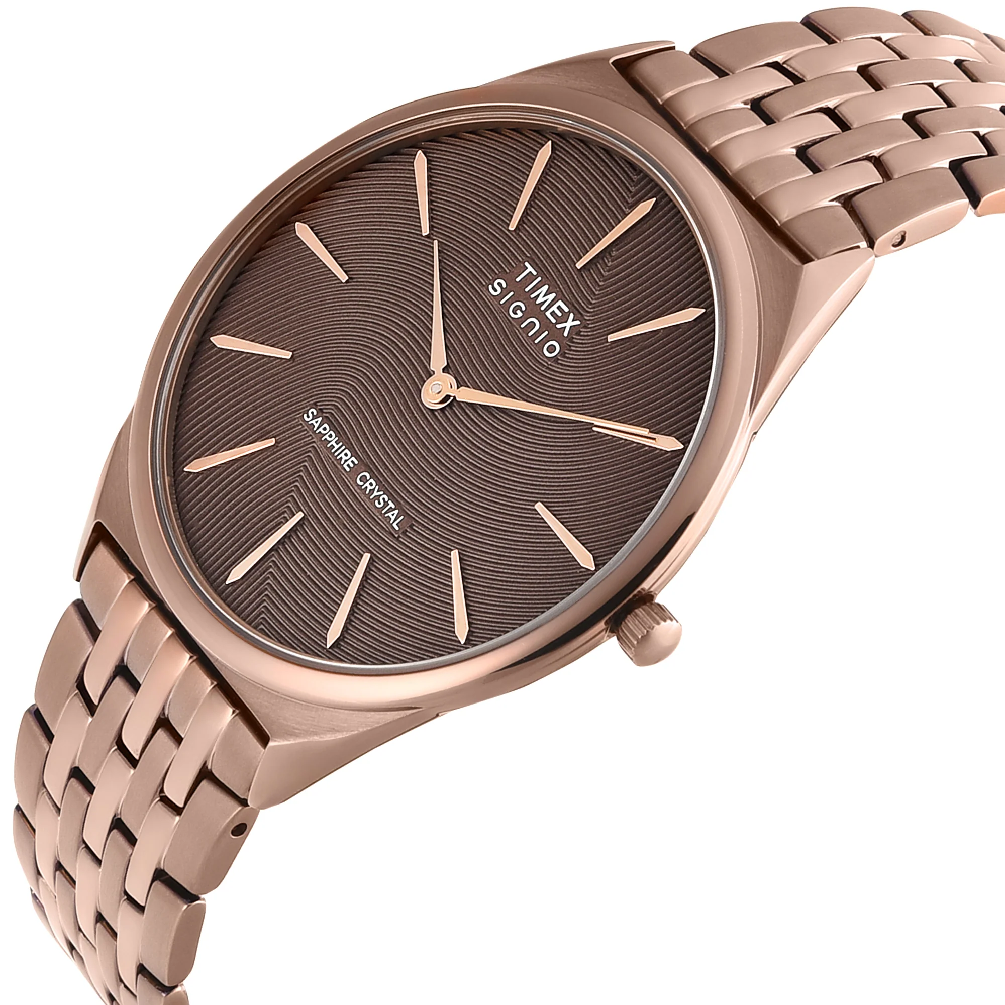 Timex Signio Round 40mm Brown Dial Analog Men Watch - TWEG34202 - Image 3