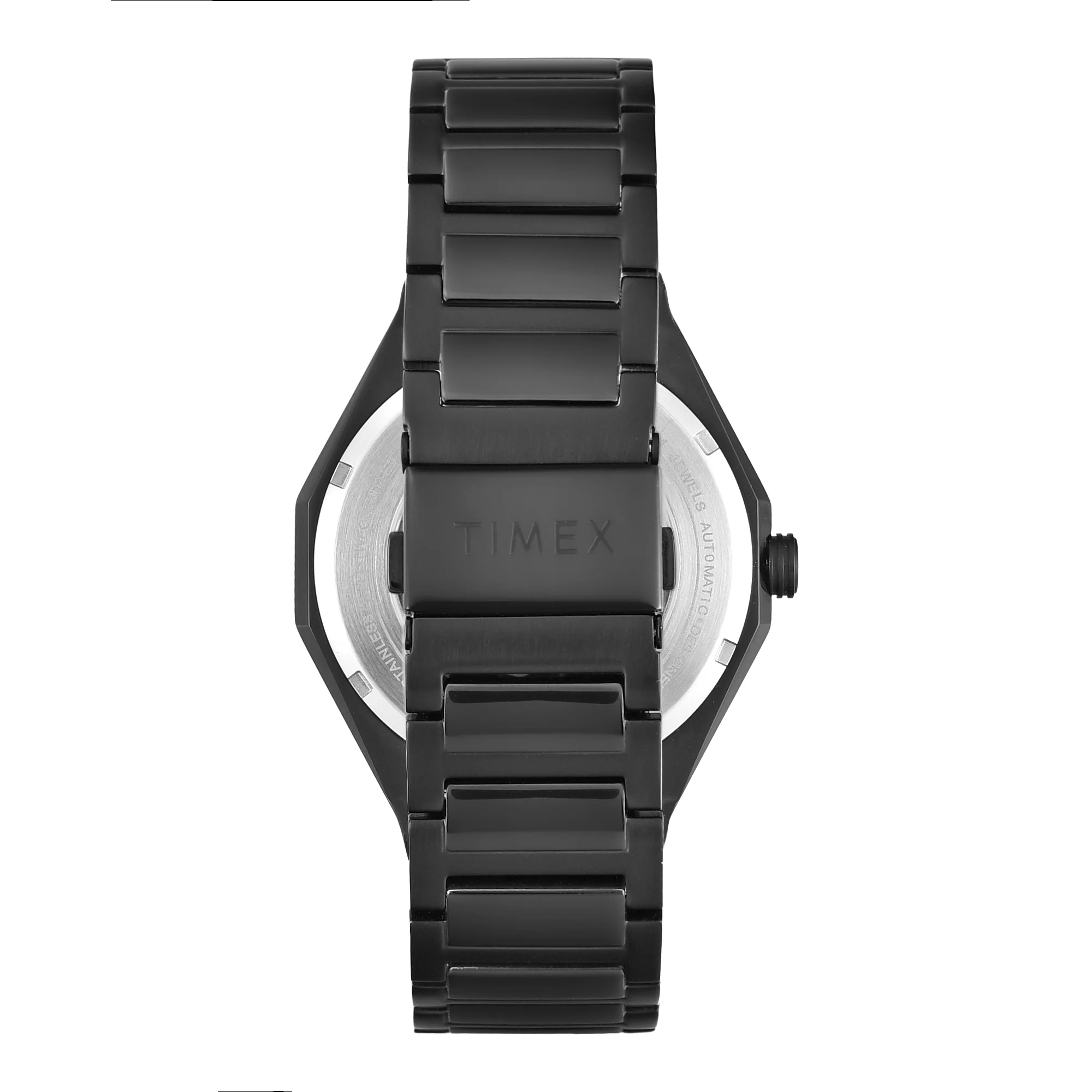Timex Signio Round 43mm Black Dial Automatic Men Watch - TWEG33902 - Image 6