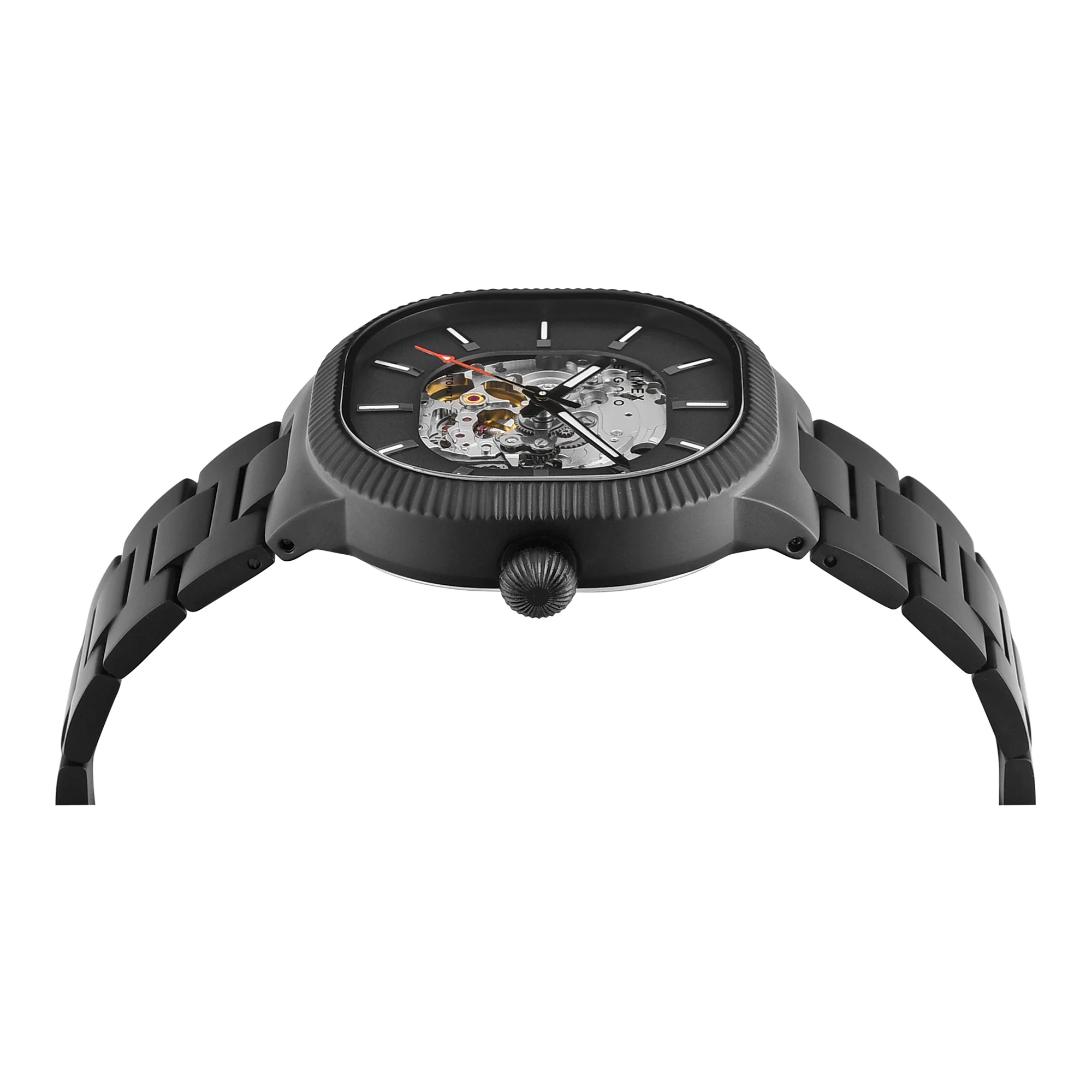 Timex Signio Square 39mm Grey Dial Automatic Men Watch - TWEG24702 - Image 4
