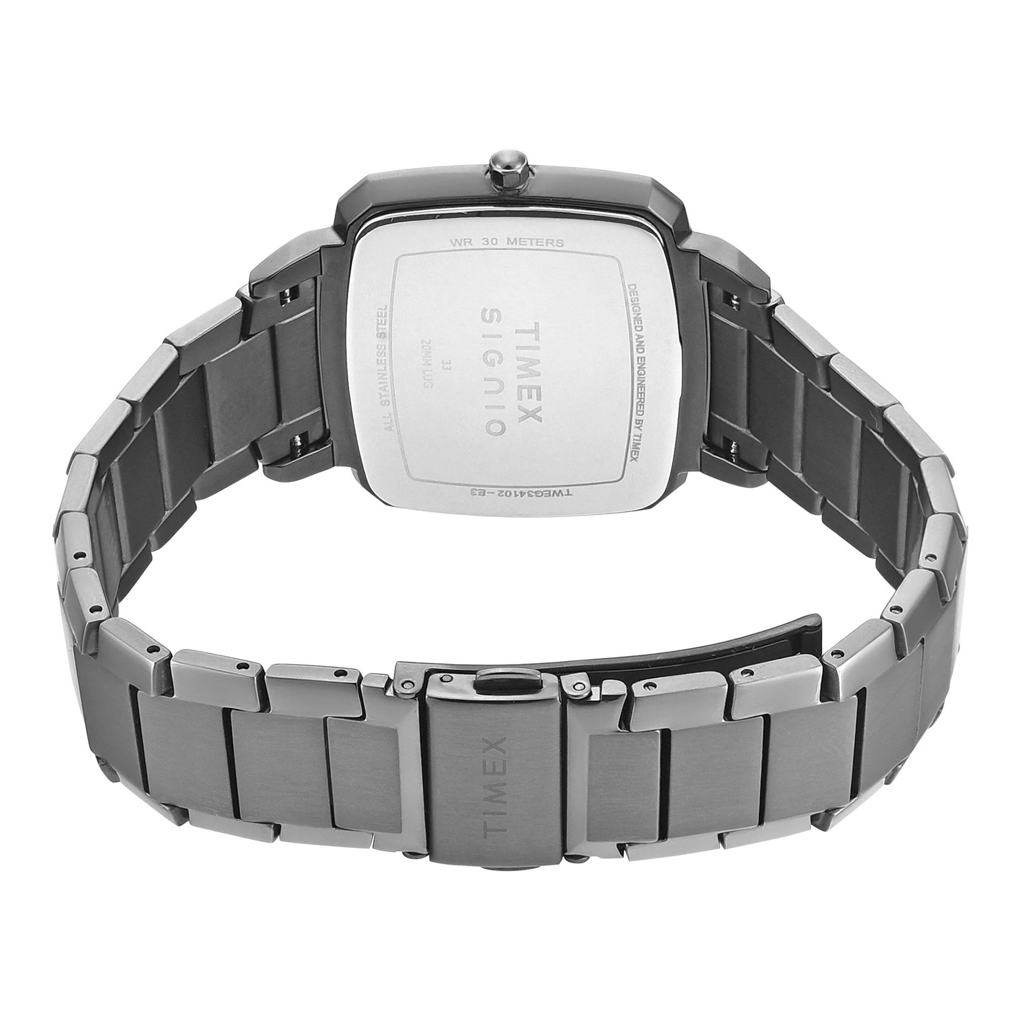Timex Signio Square 41mm Grey Dial Analog Men Watch - TWEG34102 - Image 2