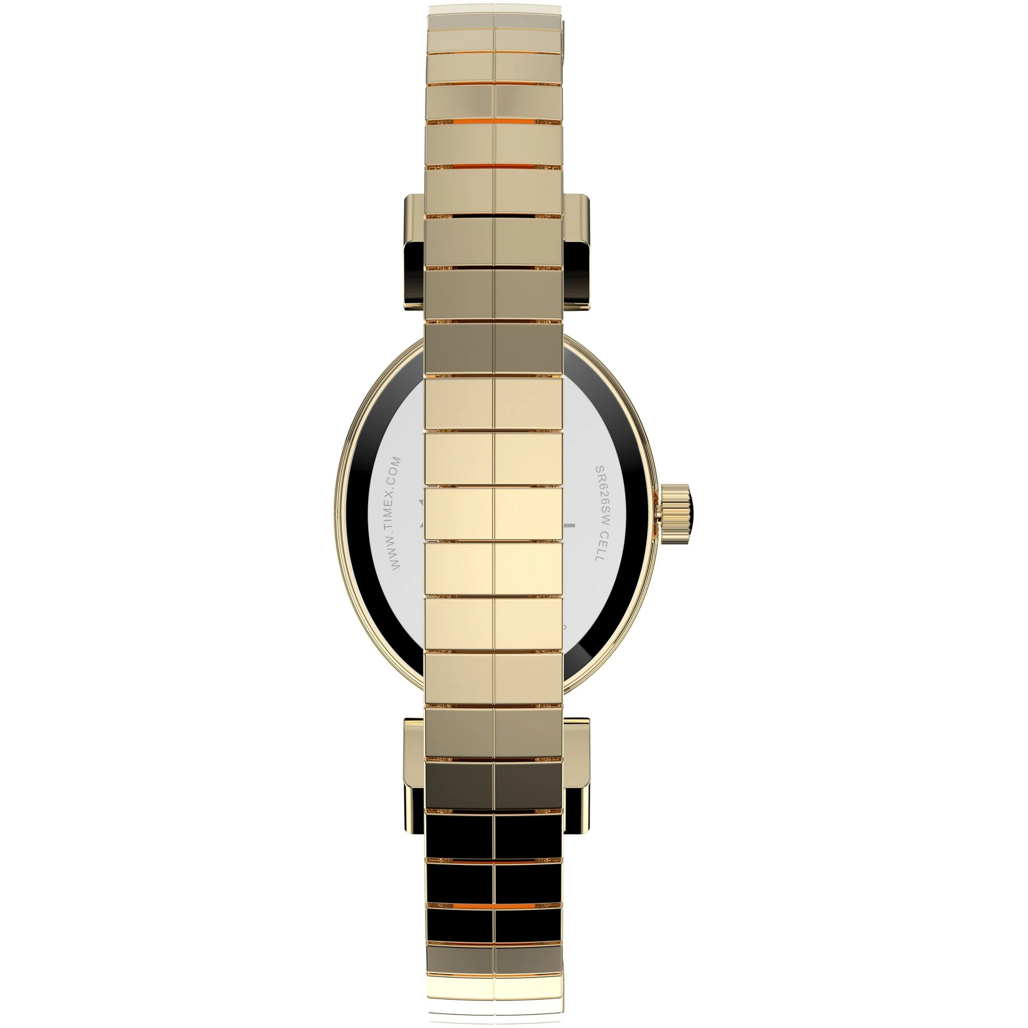 TIMEX Silver Oval Dial Analog Women's Watch - TW2U12000UJ - Image 2