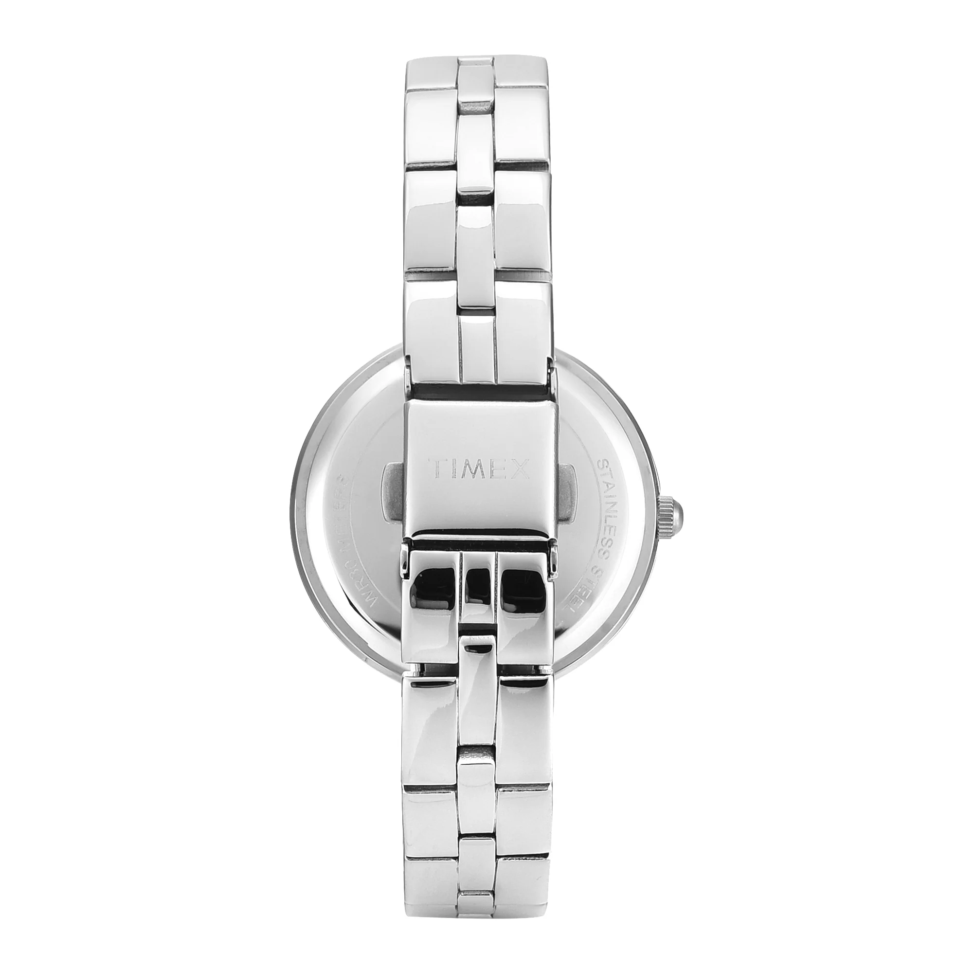 TIMEX Silver-Tone Round Dial Analog Women's Watch - TWEL22500 - Image 6