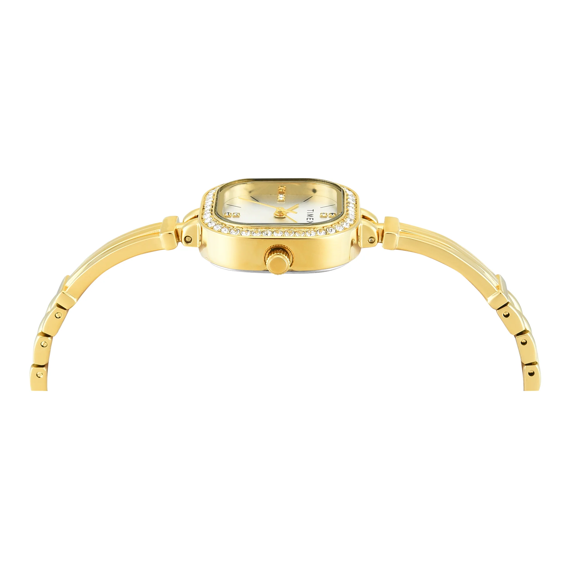 TIMEX Silver-Tone Square Dial Analog Women's Watch - TWEL22900 - Image 4