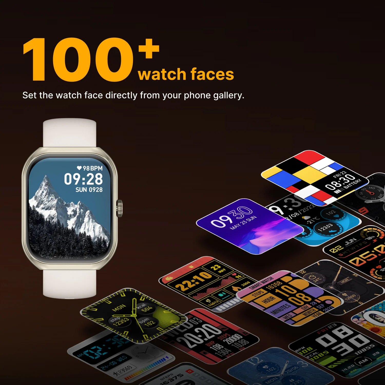 Timex Smart Progen 1.95 inches (4.95 cm) Curved AMOLED Display with Functional Crown and BT Calling Smartwatch For Unisex - TWTXW801T - Image 8