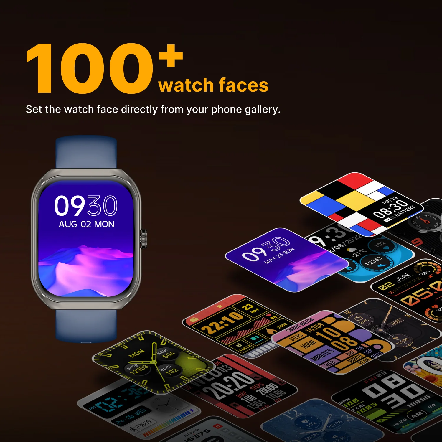 Timex Smart Progen 1.95 inches (4.95 cm) Curved AMOLED Display with Functional Crown and BT Calling Smartwatch For Unisex - TWTXW803T - Image 8