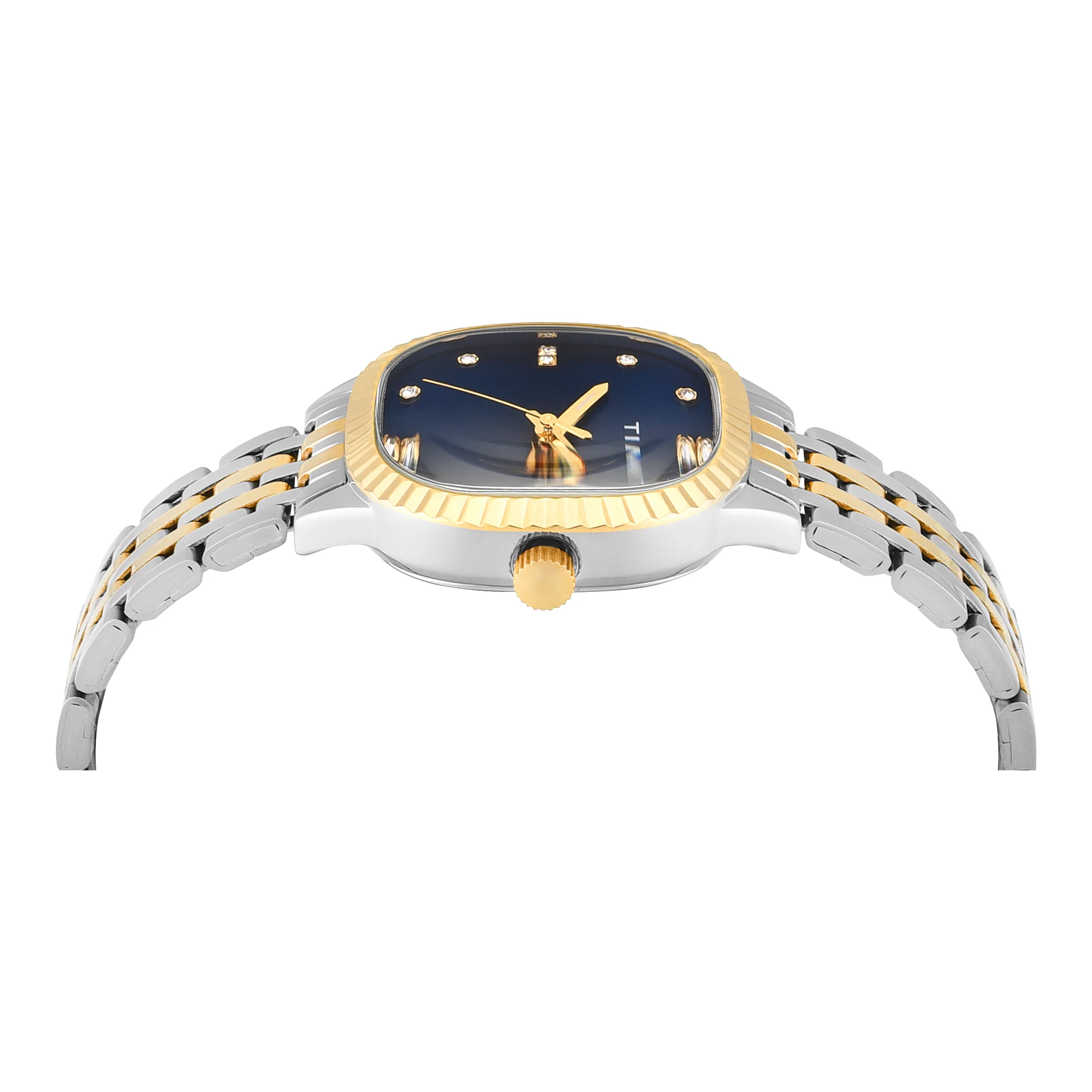 Timex Square 29mm Blue Dial Analog Women Watch - TWEL27301 - Image 4