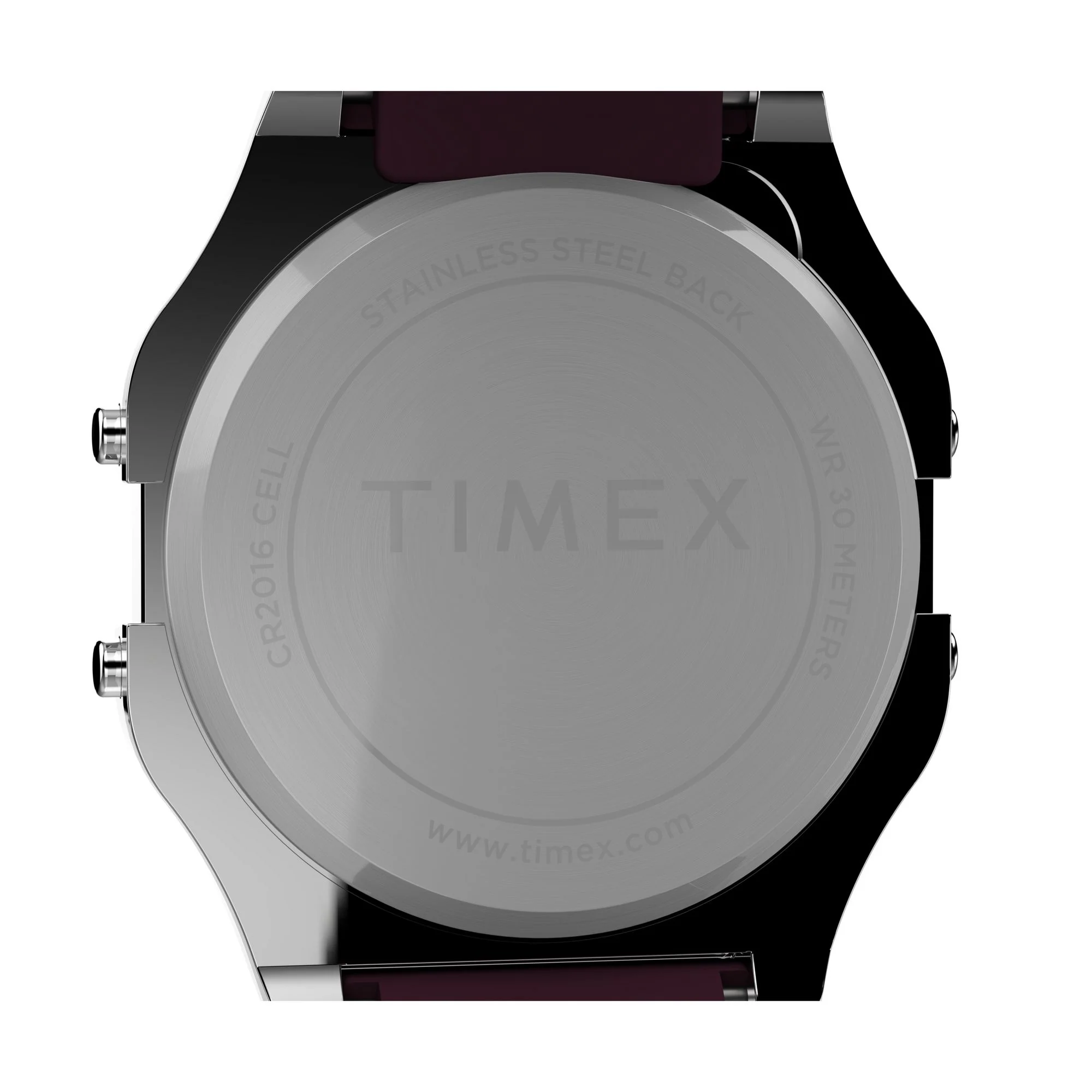 TIMEX T80 Unisex Green Square Dial Digital Watch - TW2V41300X8 - Image 3