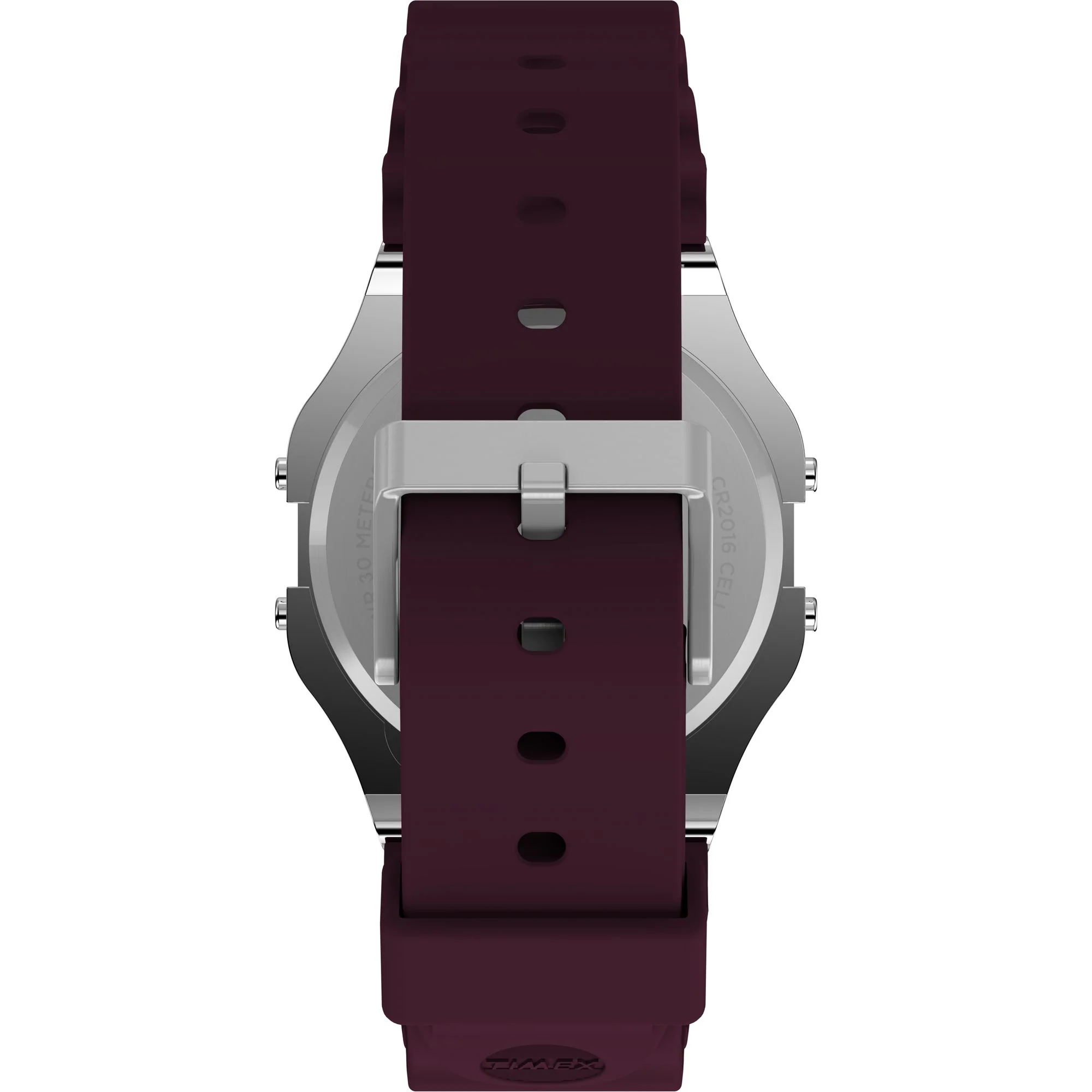 TIMEX T80 Unisex Green Square Dial Digital Watch - TW2V41300X8 - Image 5