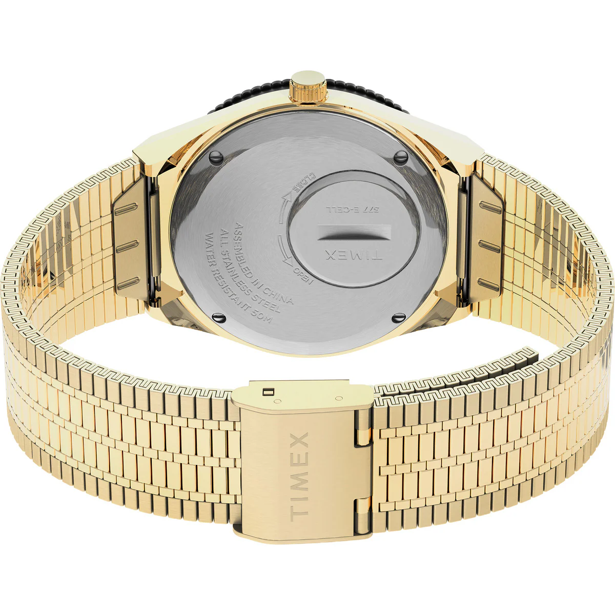 Q Timex 36mm Stainless Steel Bracelet Watch - Image 5