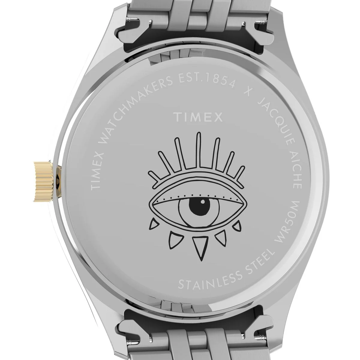 Timex x Jacquie Aiche 36mm Stainless Steel Bracelet Watch - Image 2