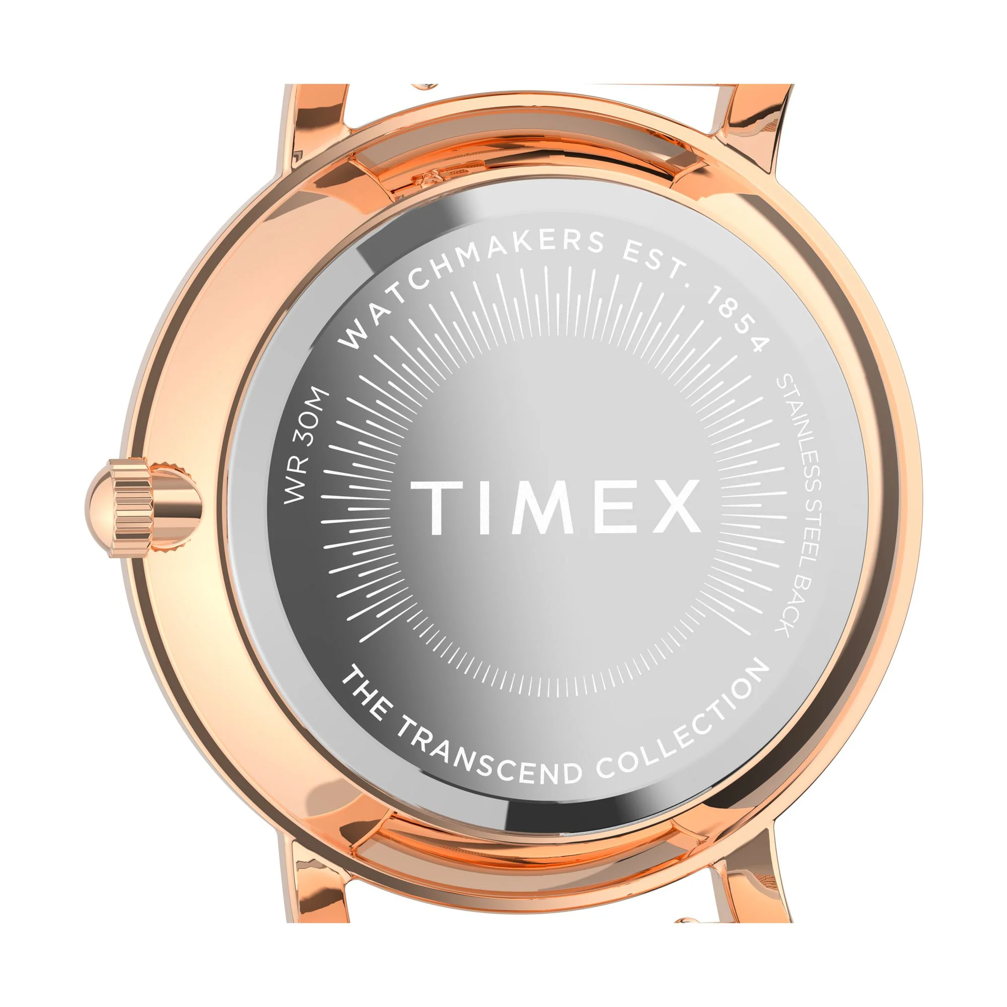TIMEX Transcend Women Rose Gold Round Dial Analog Watch - TW2V52500UJ - Image 3