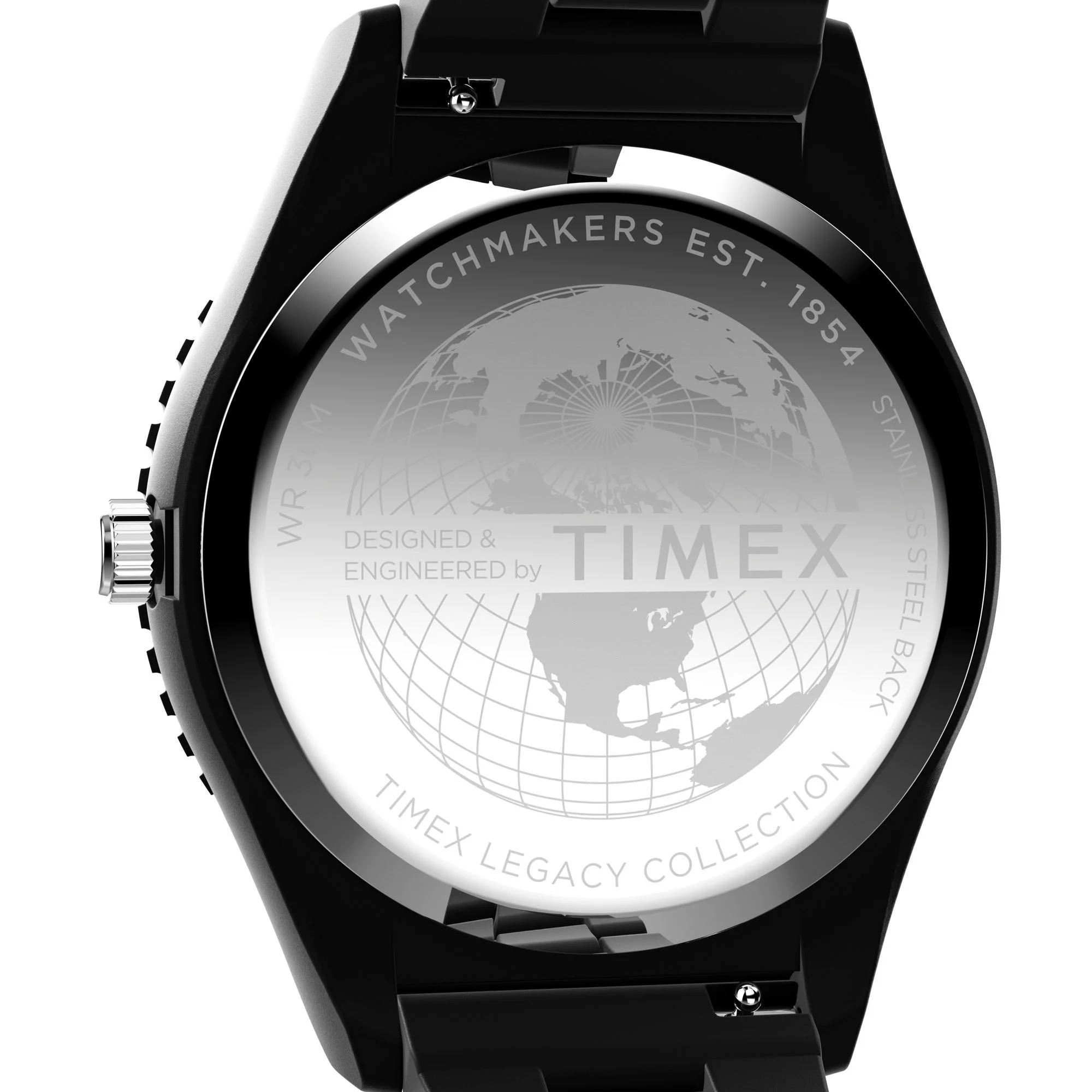 TIMEX Trend Black Round Dial Analog Men's Watch - TW2Y04500UJ - Image 3