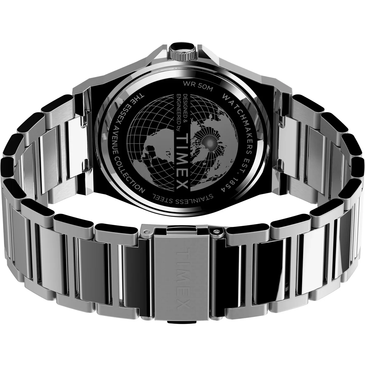 Essex Avenue Thin 40mm Stainless Steel Bracelet Watch - Image 5