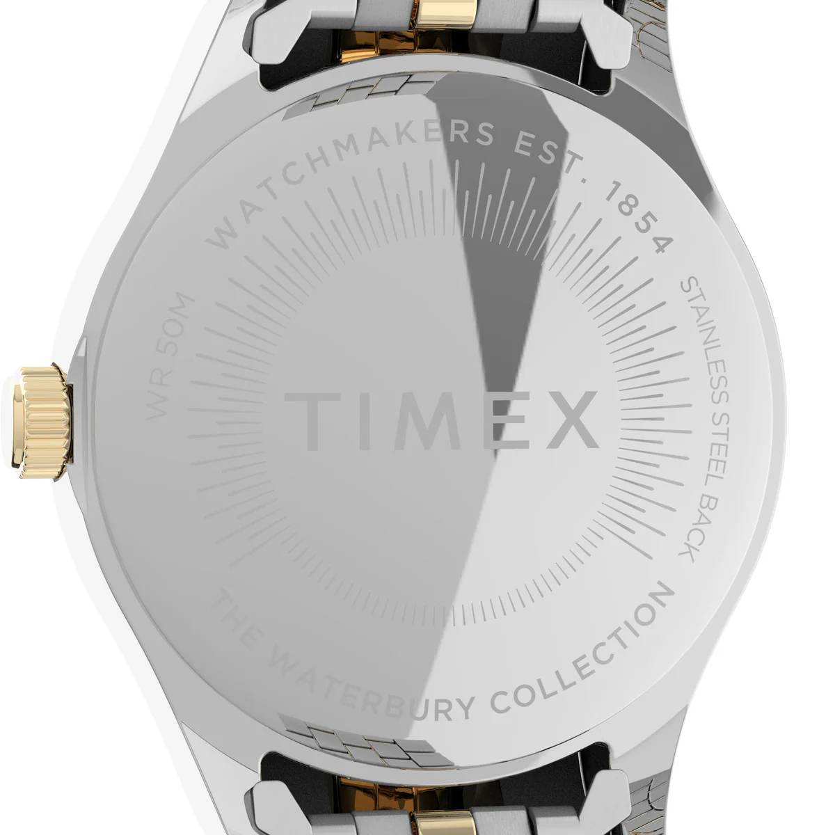 Timex 3 Hands Women's Analog Silver Dial Coloured Quartz Watch, Round Dial with 34 mm Case width - TW2U53900UJ - Image 4
