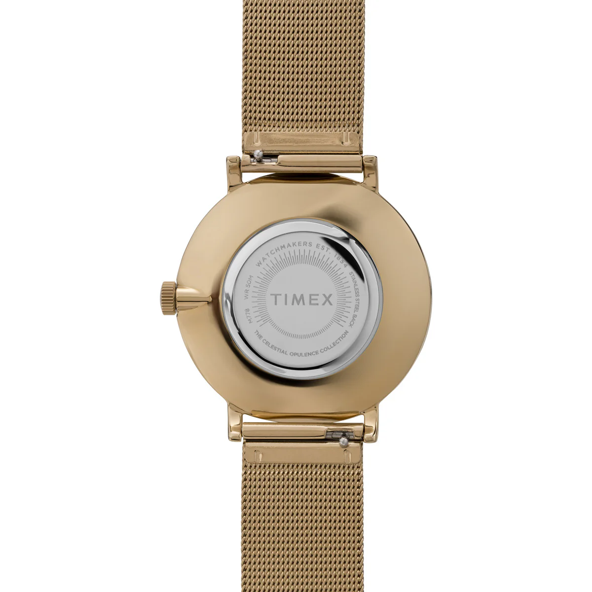 Timex Multifunctonal Women's Analog Silver Dial Coloured Quartz Watch, Round Dial with 38 mm Case width - TW2U67100UJ - Image 4