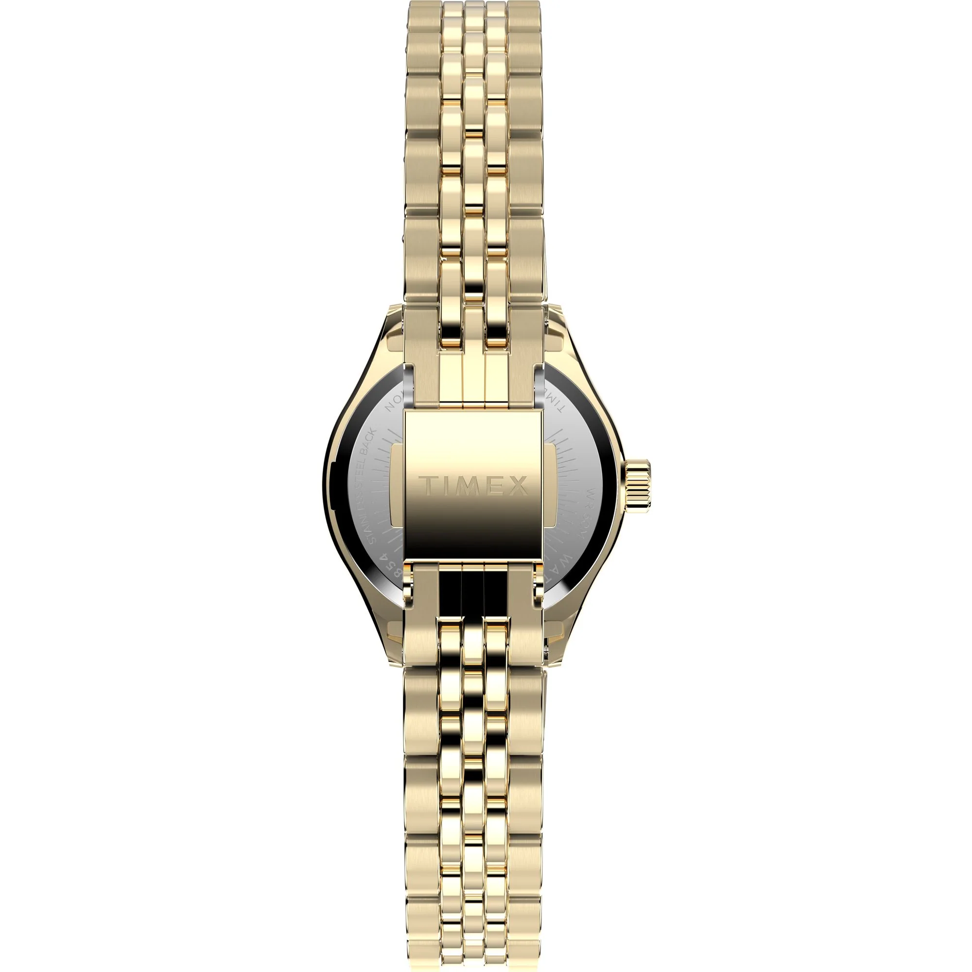 TIMEX Trend Gold-Tone Round Dial Analog Women's Watch - TW2W91000UJ - Image 3